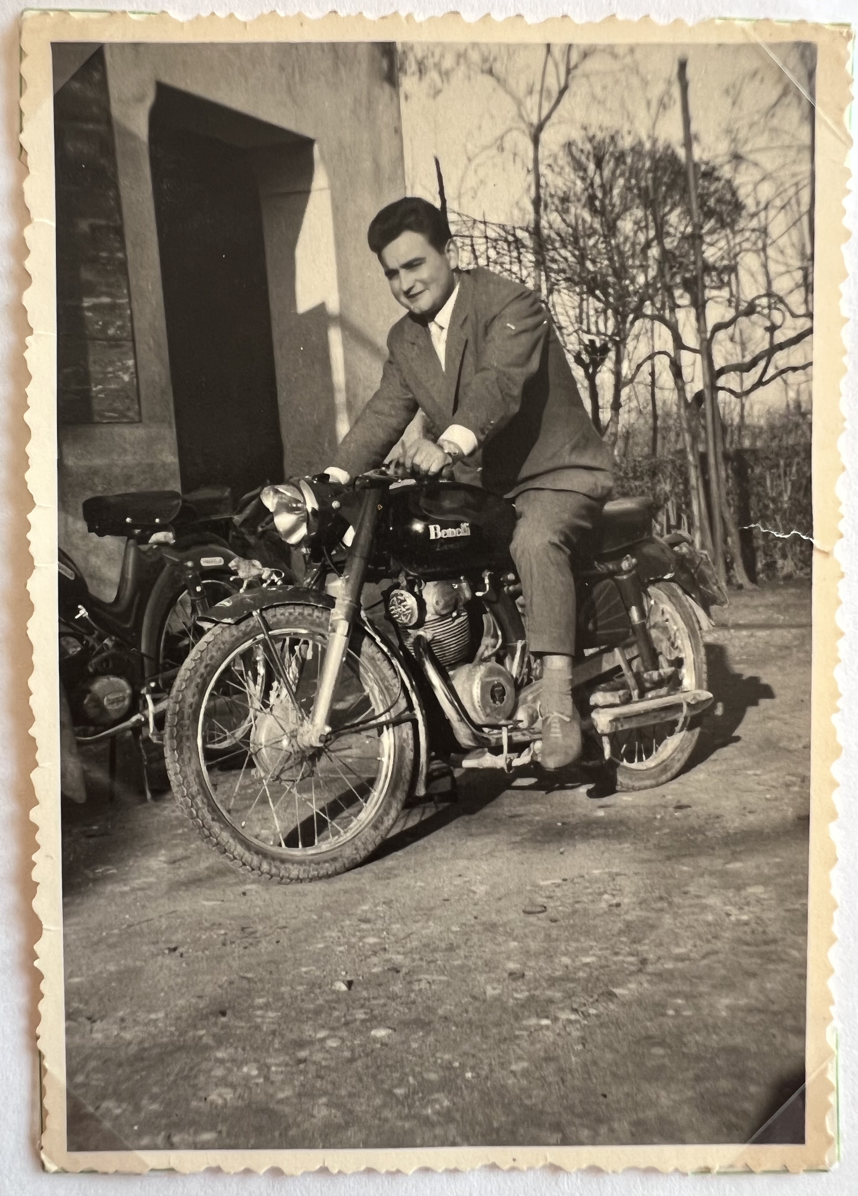 La sua mitica Benelli