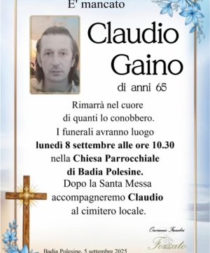 CLAUDIO GAINO