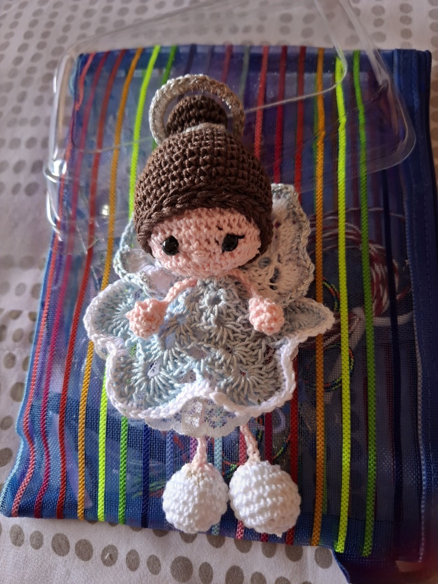 Il tuo Angelo, realizzato con le mani !!!!