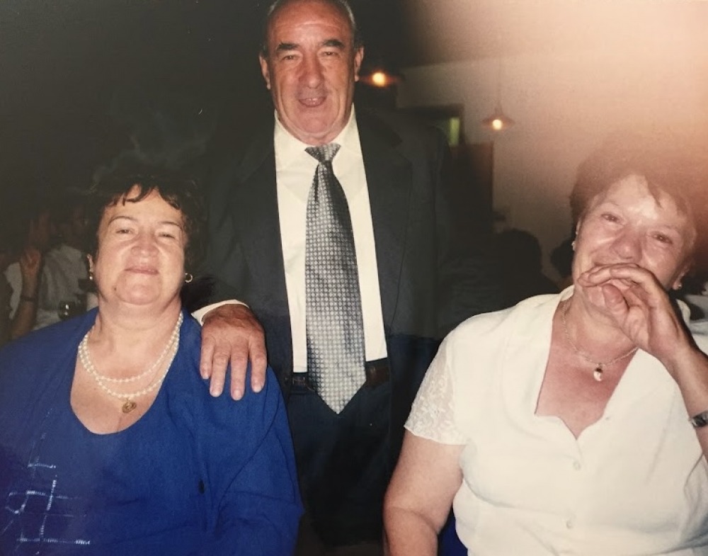 Sorrisi di un giorno di festa con zio Domenico e Maria