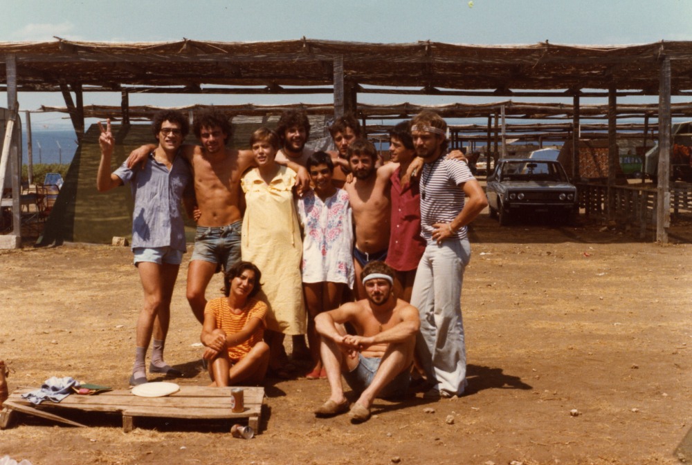 Sicilia 1979 con gli amici di Roma mandi Muchacho Caio