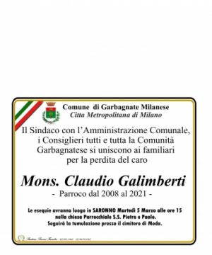 DON CLAUDIO GALIMBERTI