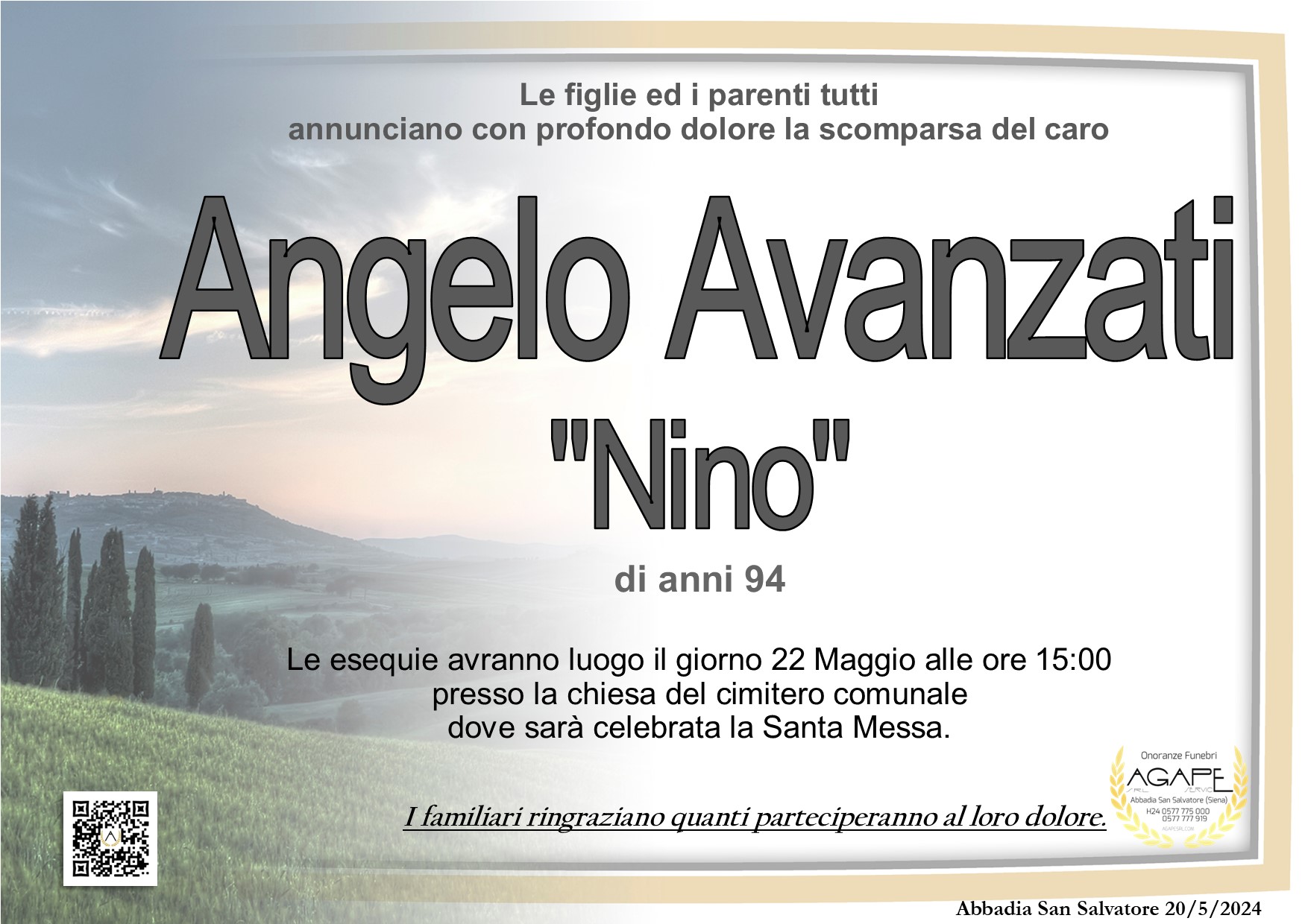 ANGELO AVANZATI