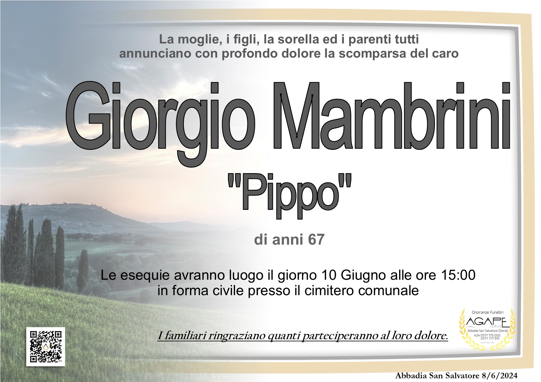 GIORGIO MAMBRINI