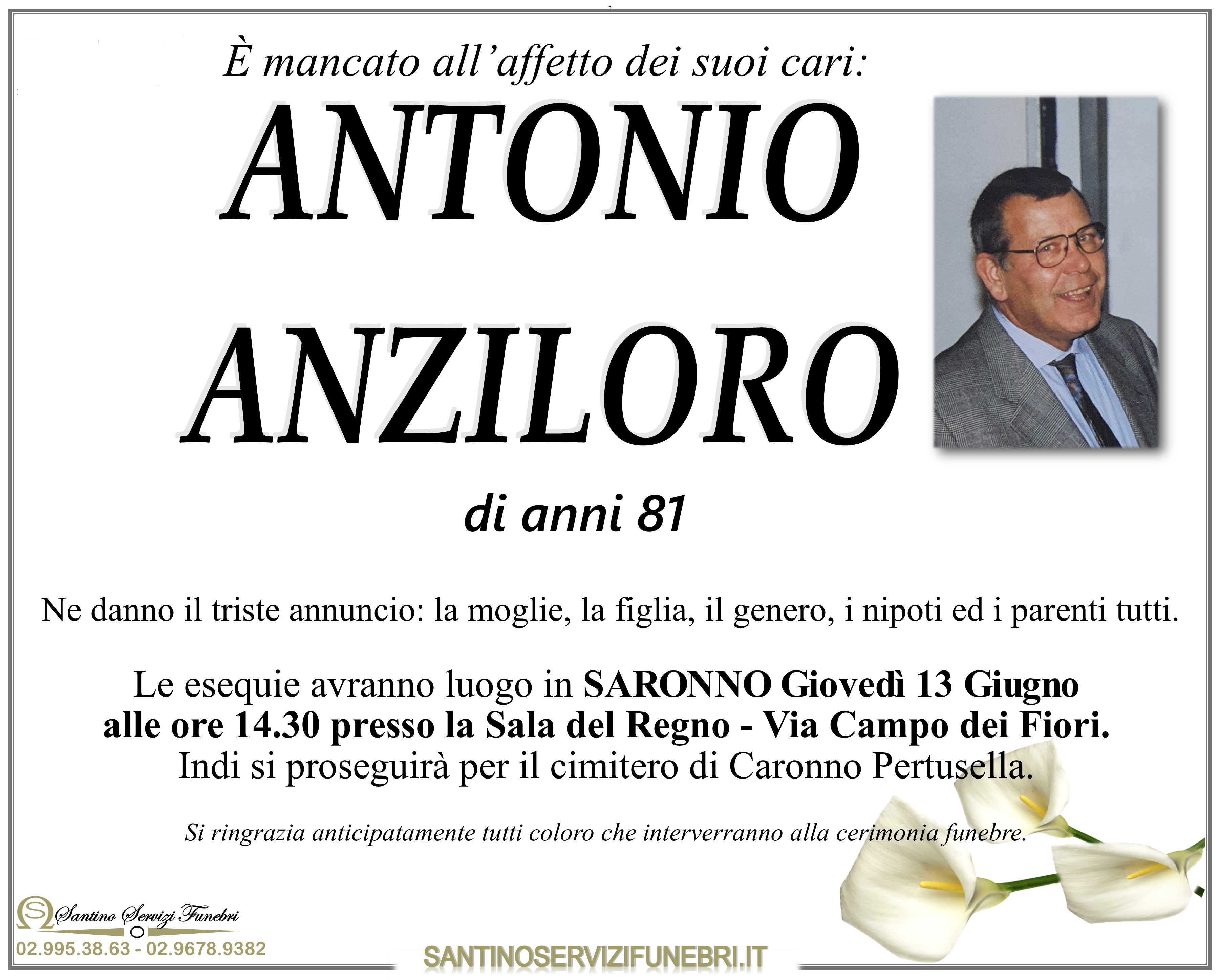 ANTONIO ANZILORO
