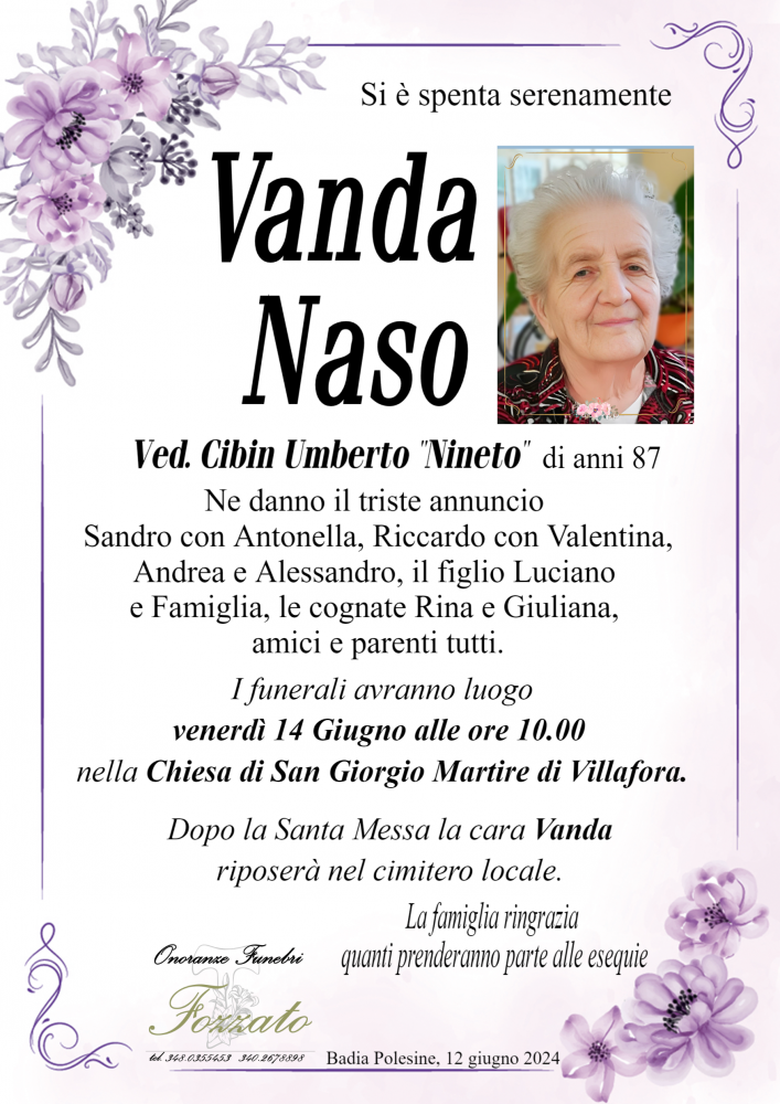 VANDA NASO