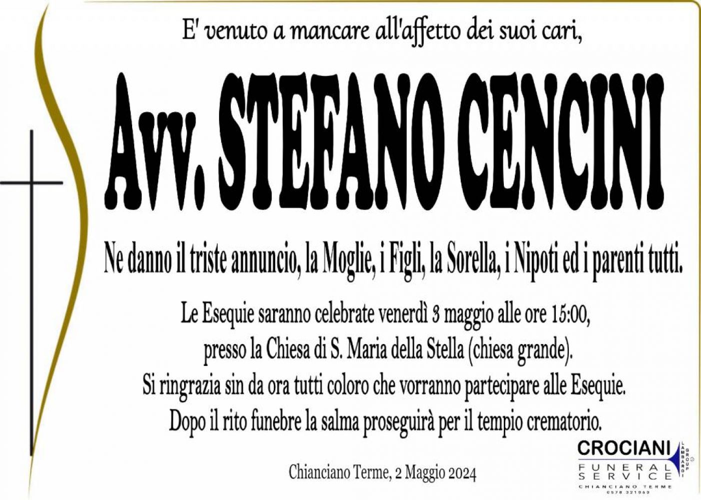 Avv. Stefano Cencini