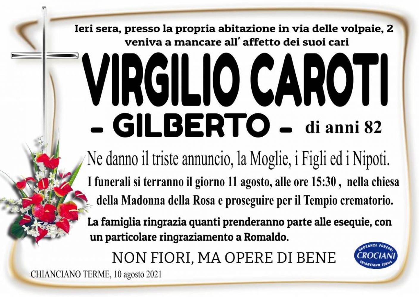 Virgilio Caroti 'GILBERTO'