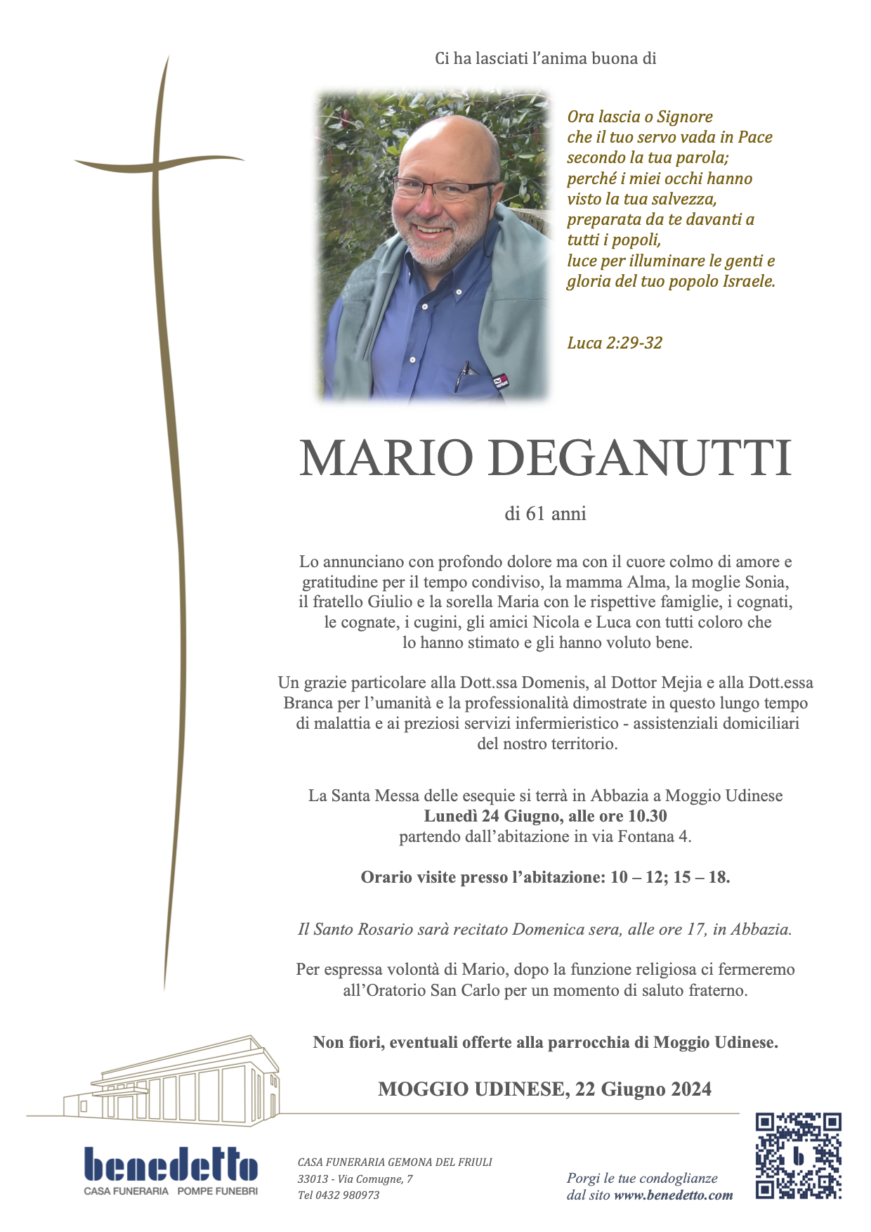 MARIO DEGANUTTI