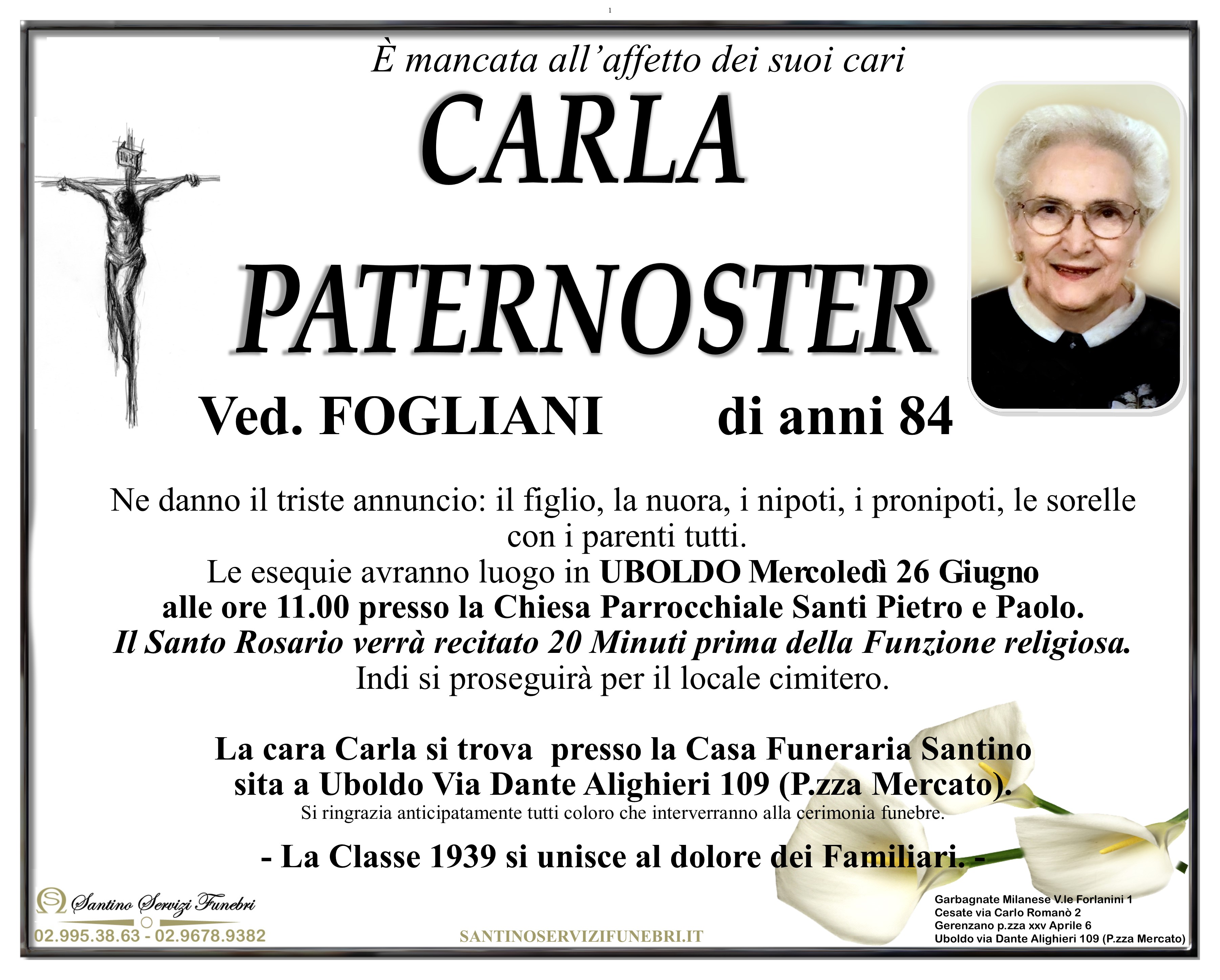 CARLA PATERNOSTER