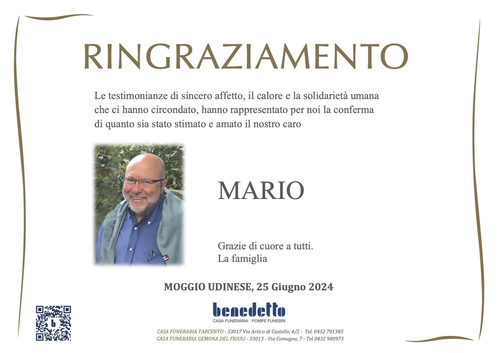 MARIO DEGANUTTI