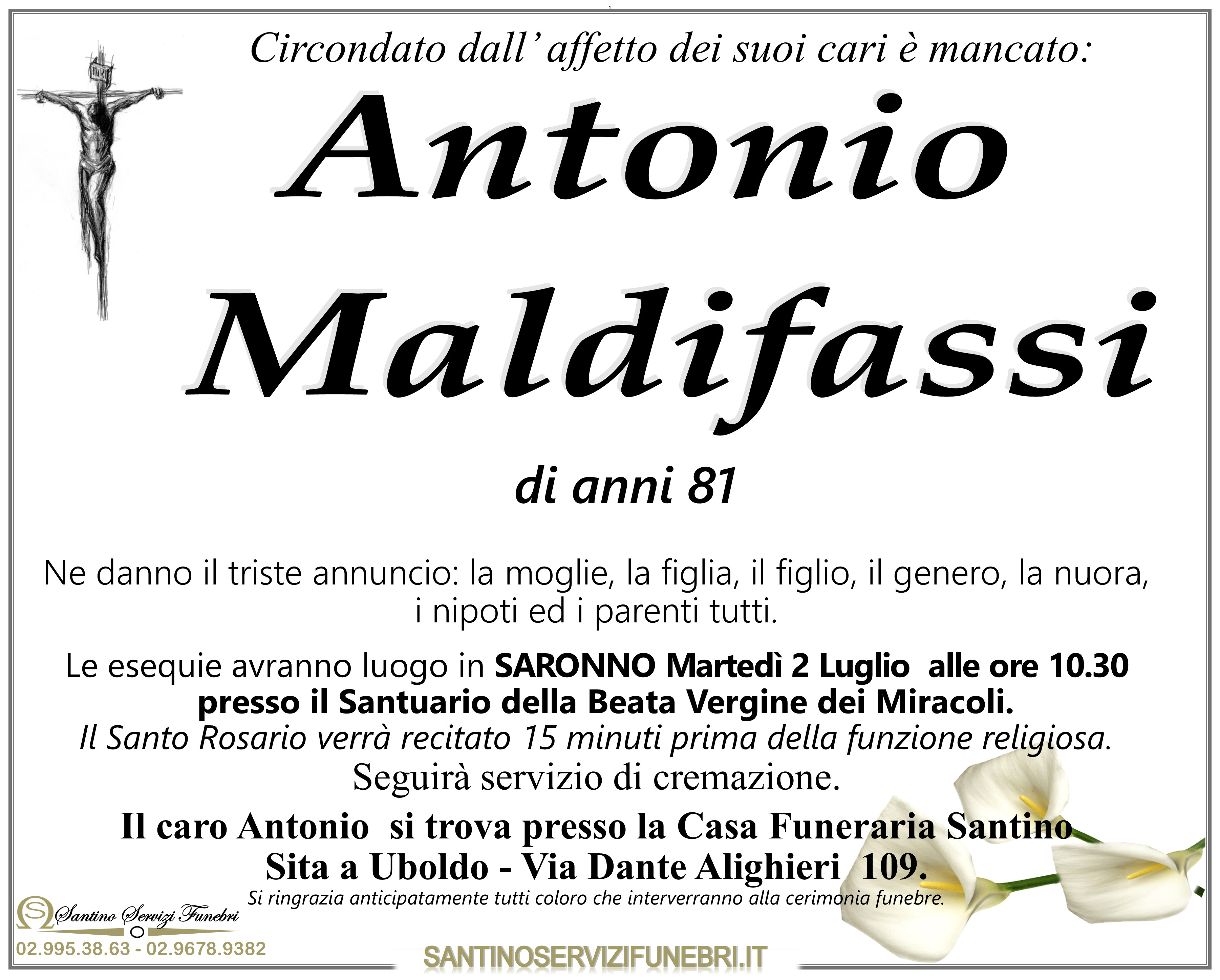 ANTONIO MALDIFASSI