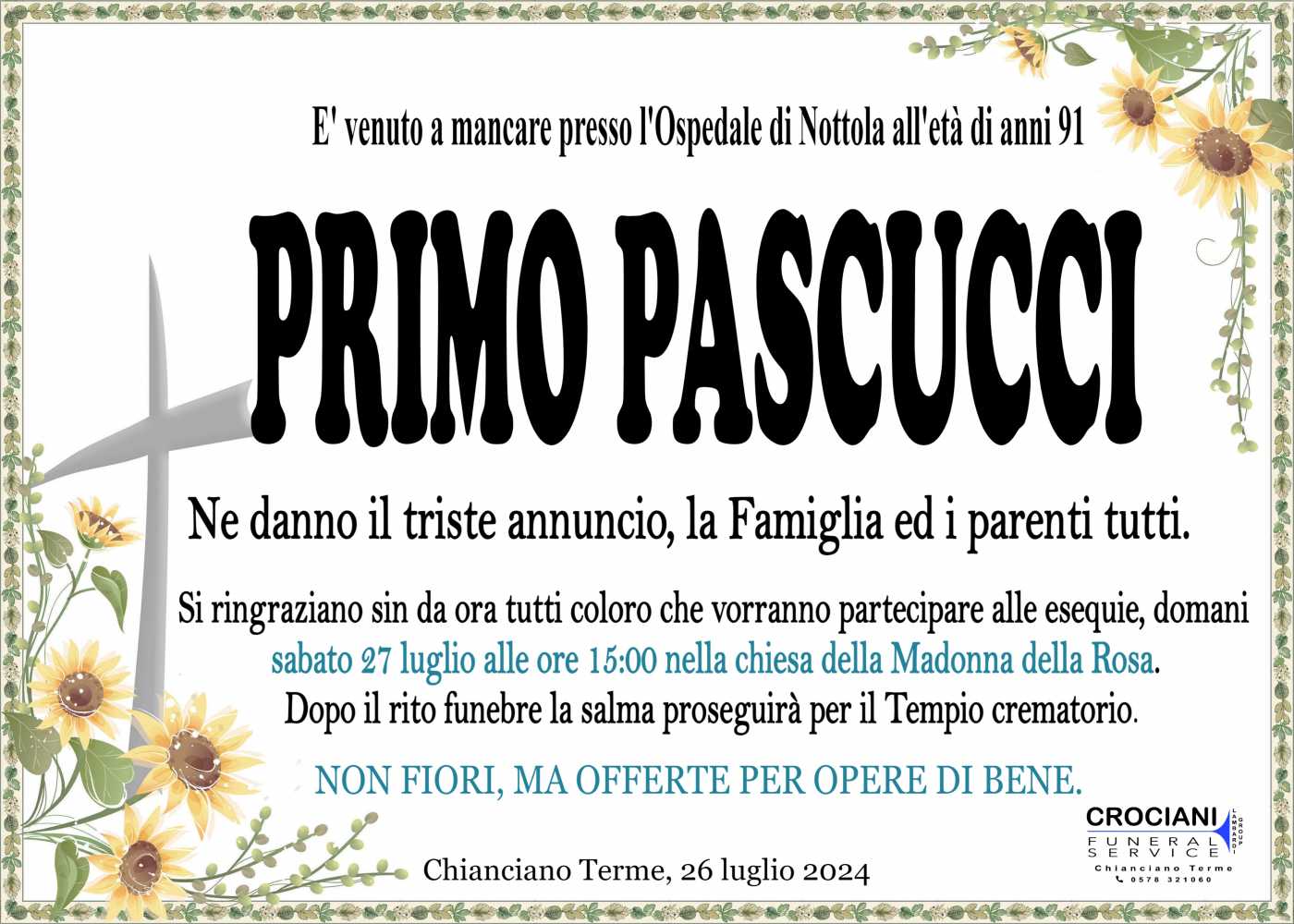 PRIMO PASCUCCI