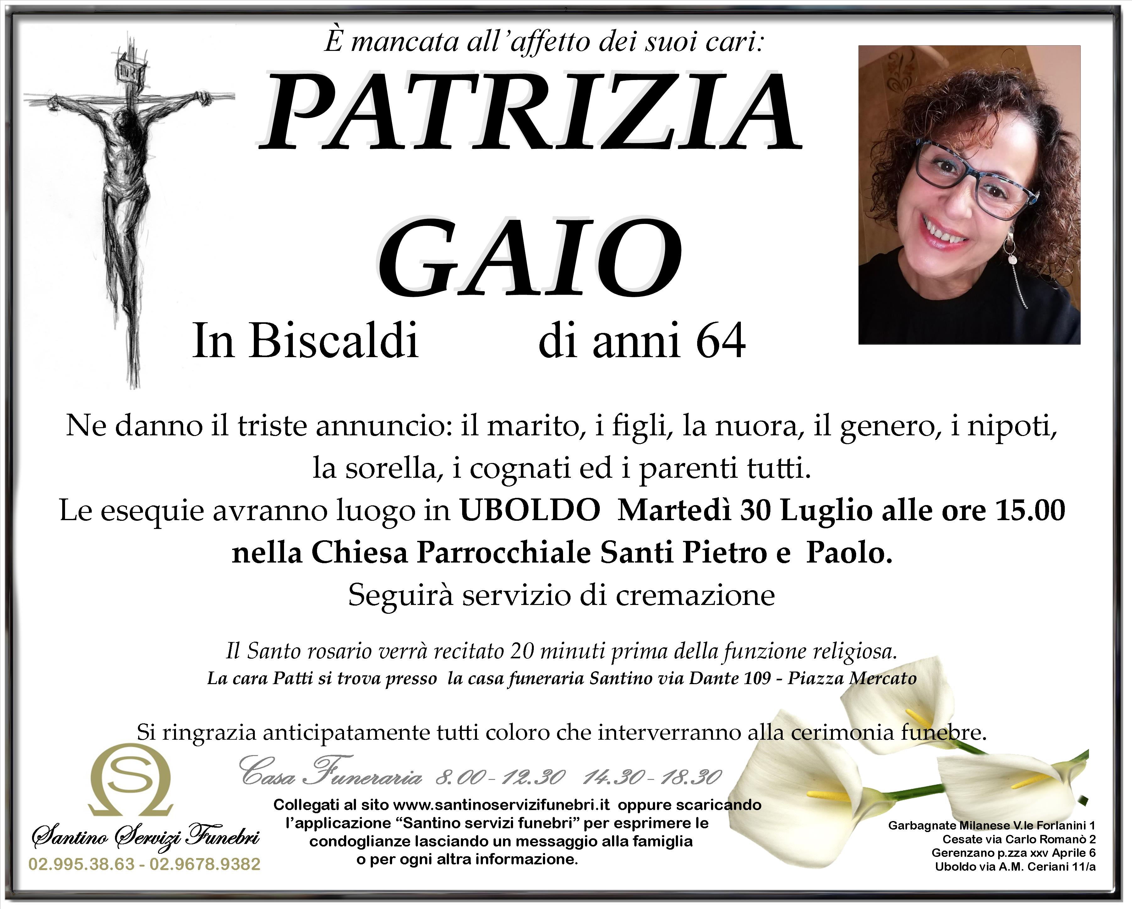 PATRIZIA GAIO