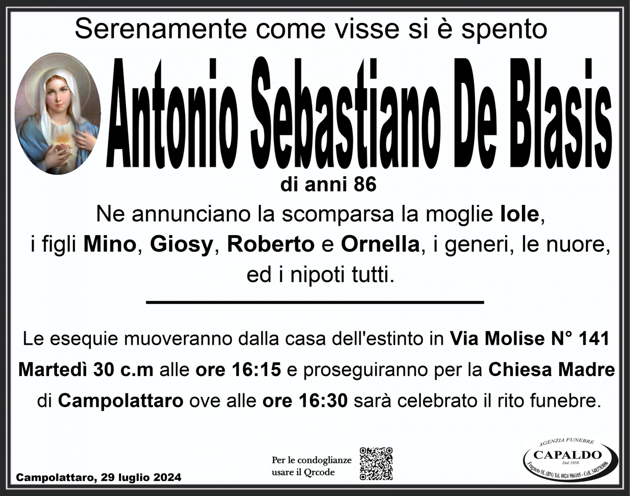 Antonio Sebastiano De Blasis