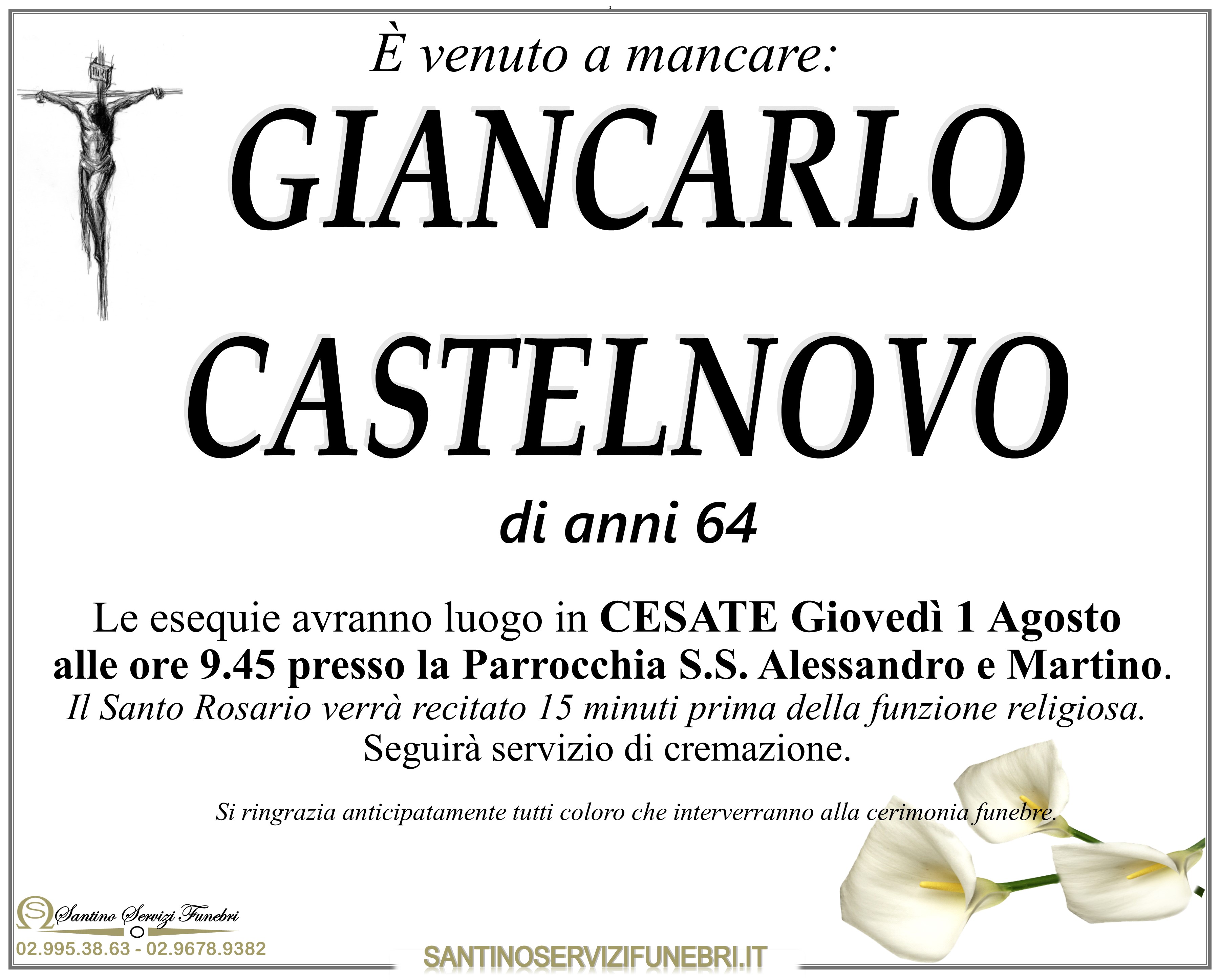 GIANCARLO CASTELNOVO