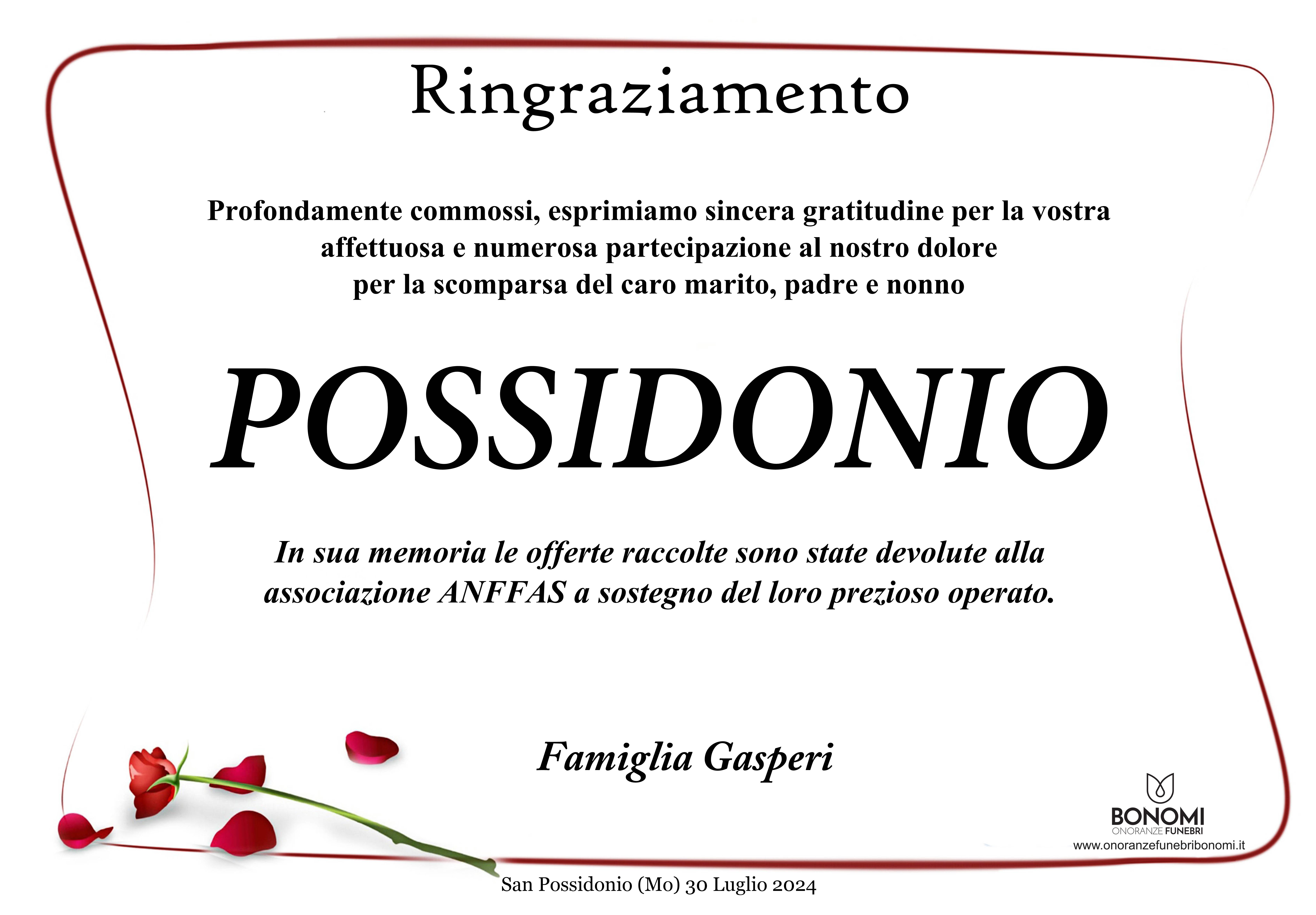 POSSIDONIO GASPERI