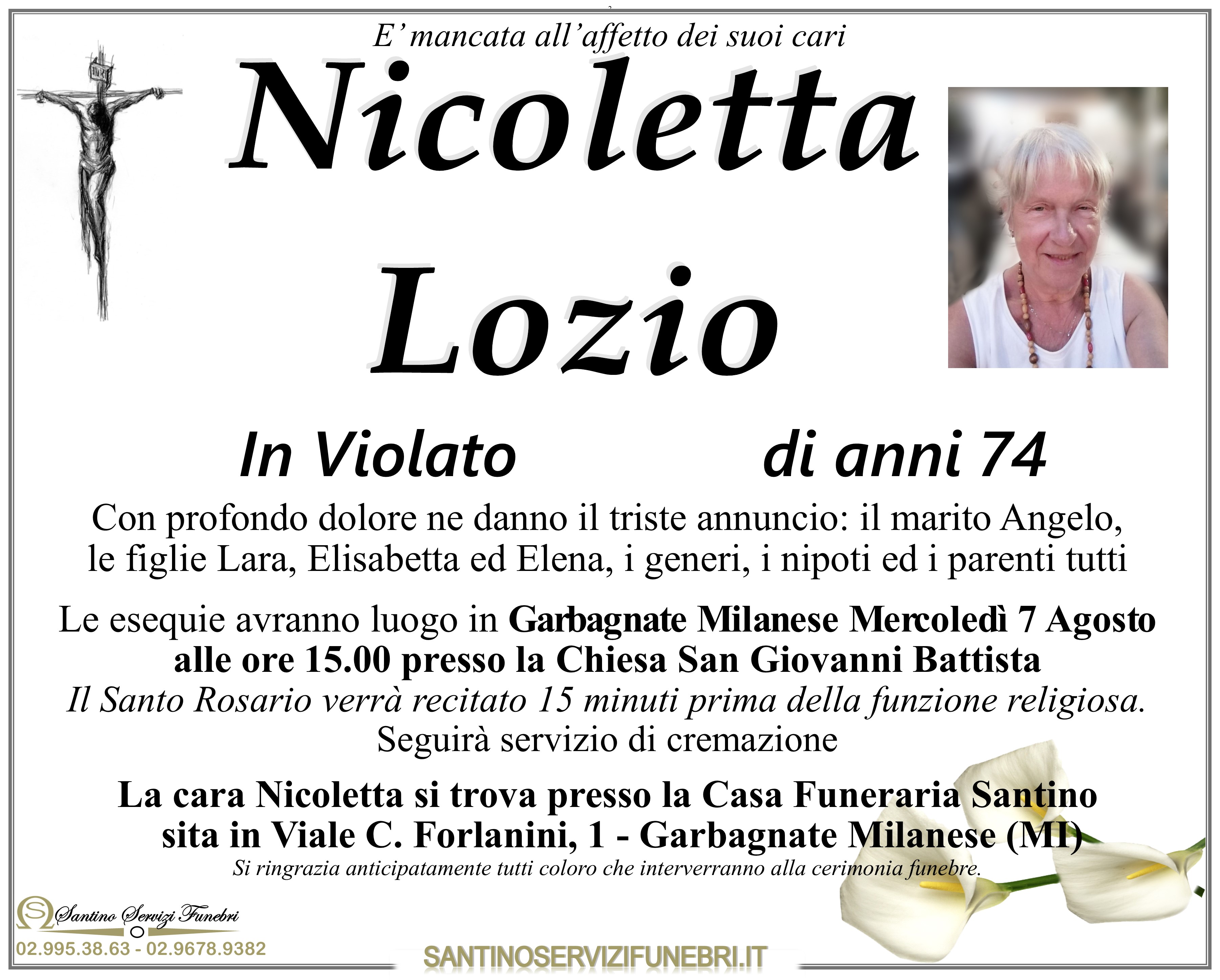 NICOLETTA LOZIO