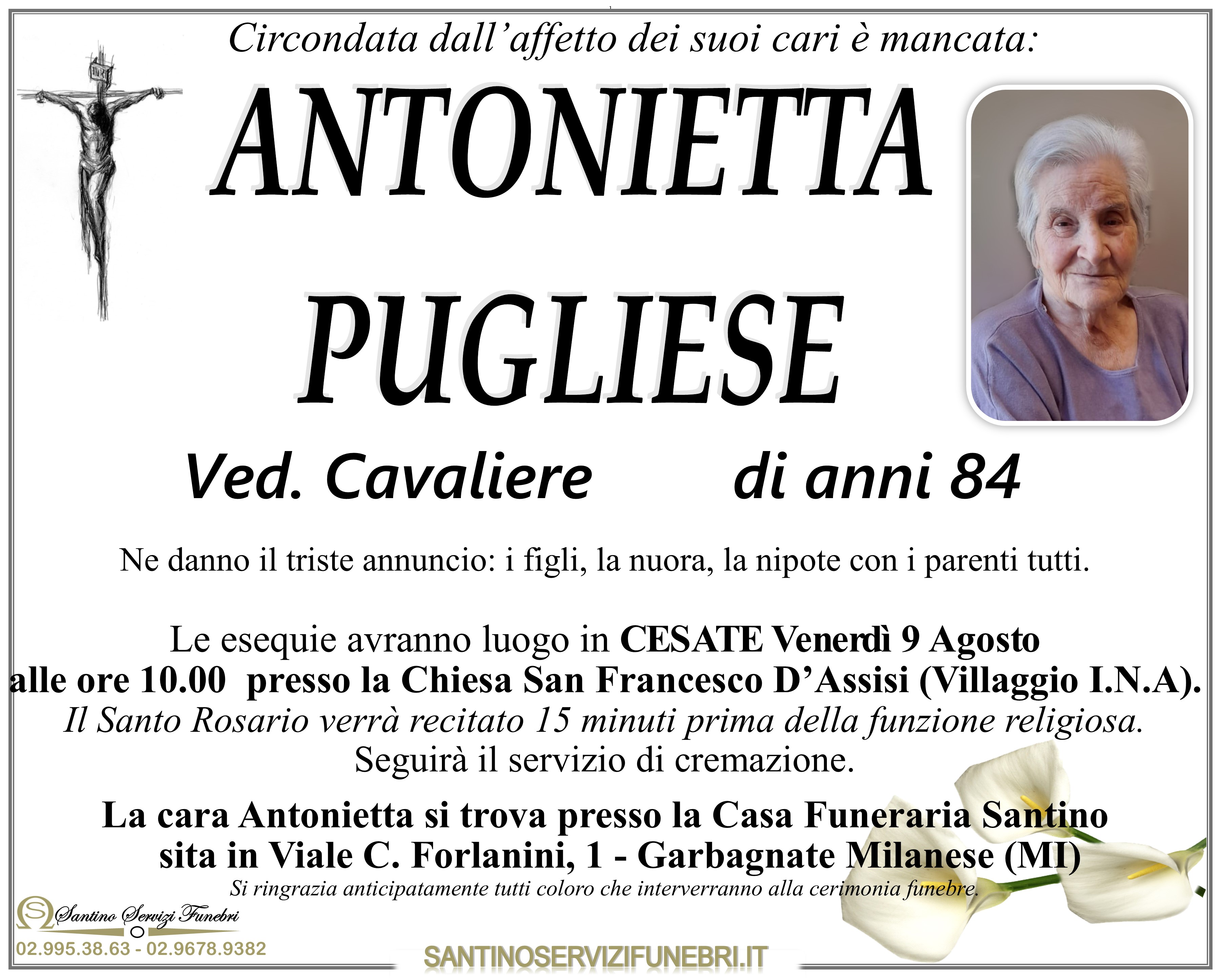ANTONIETTA PUGLIESE