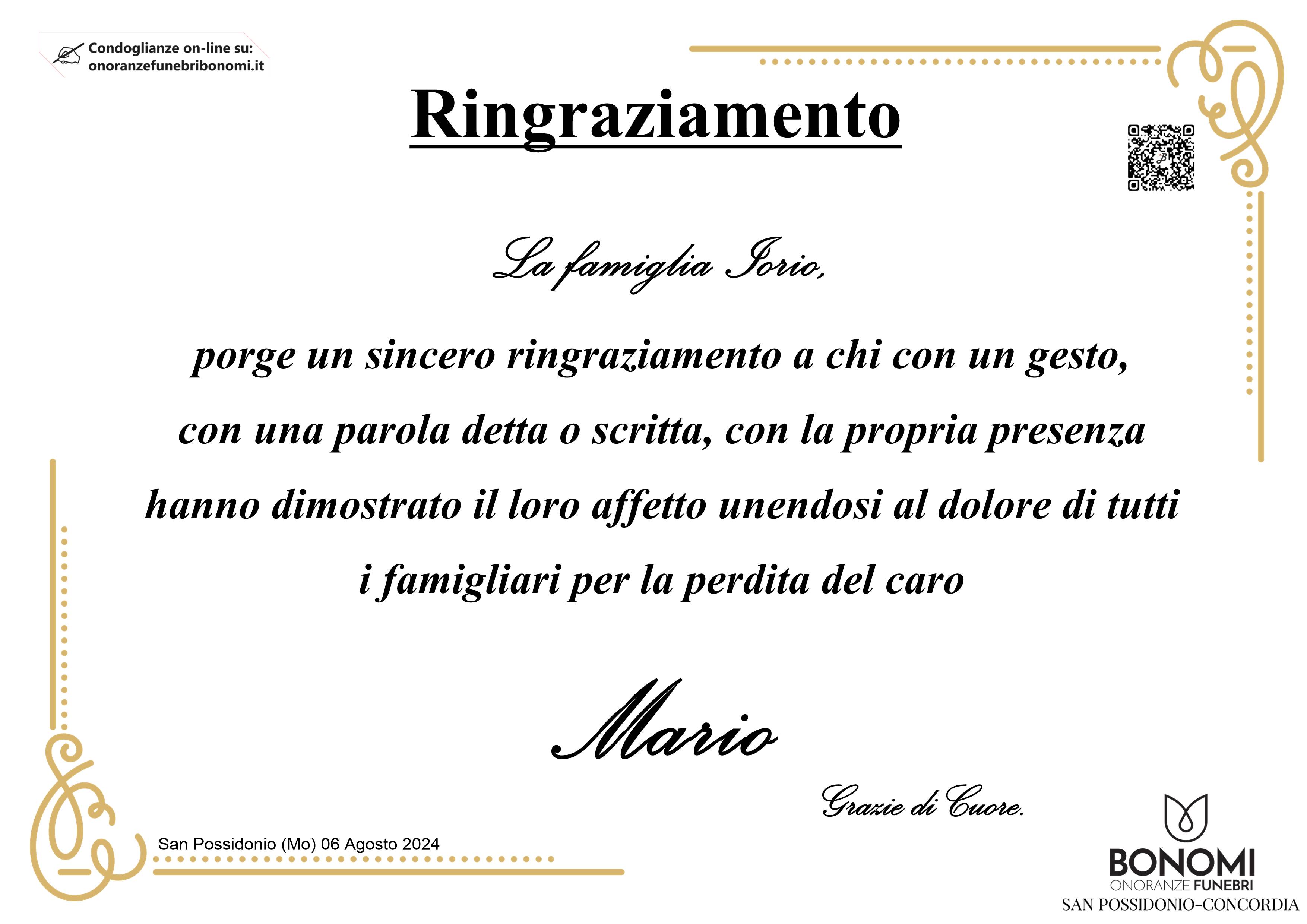 IORIO MARIO
