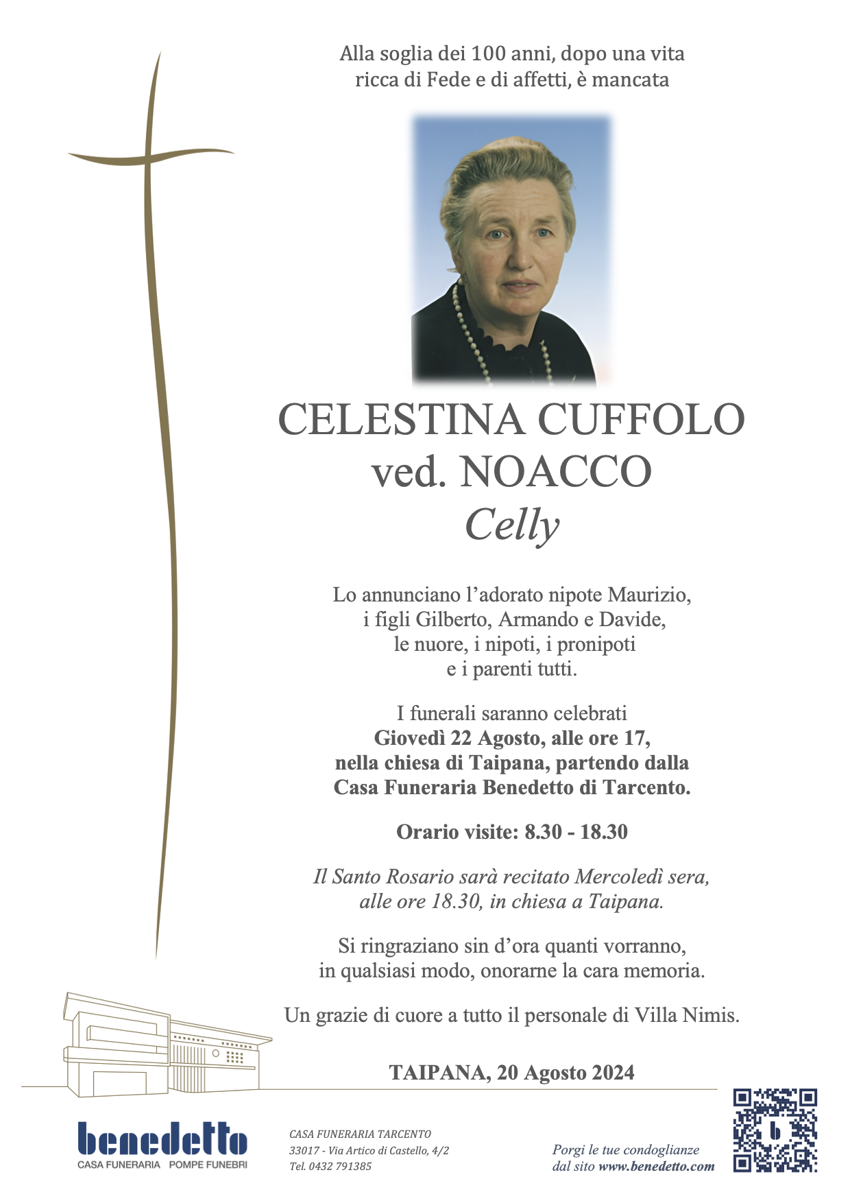 CELESTINA CUFFOLO