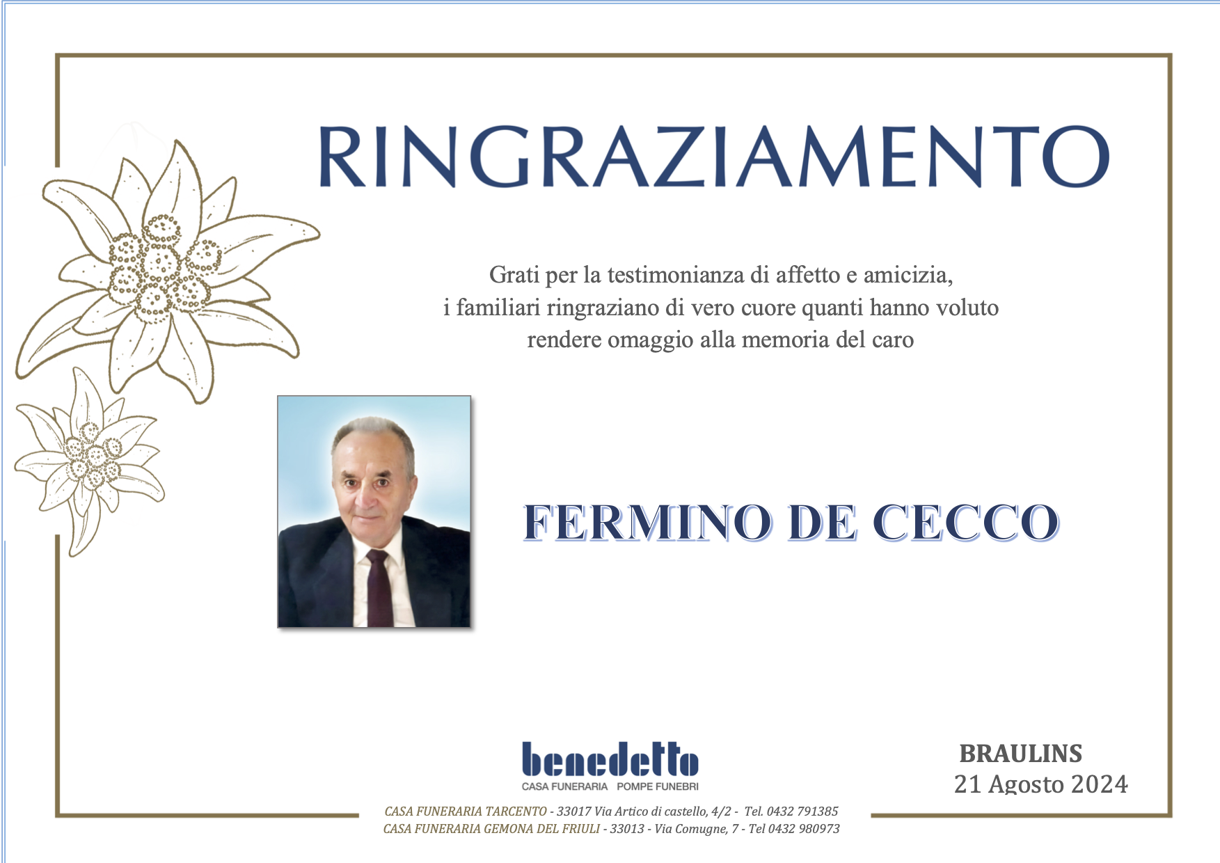 FERMINO DE CECCO