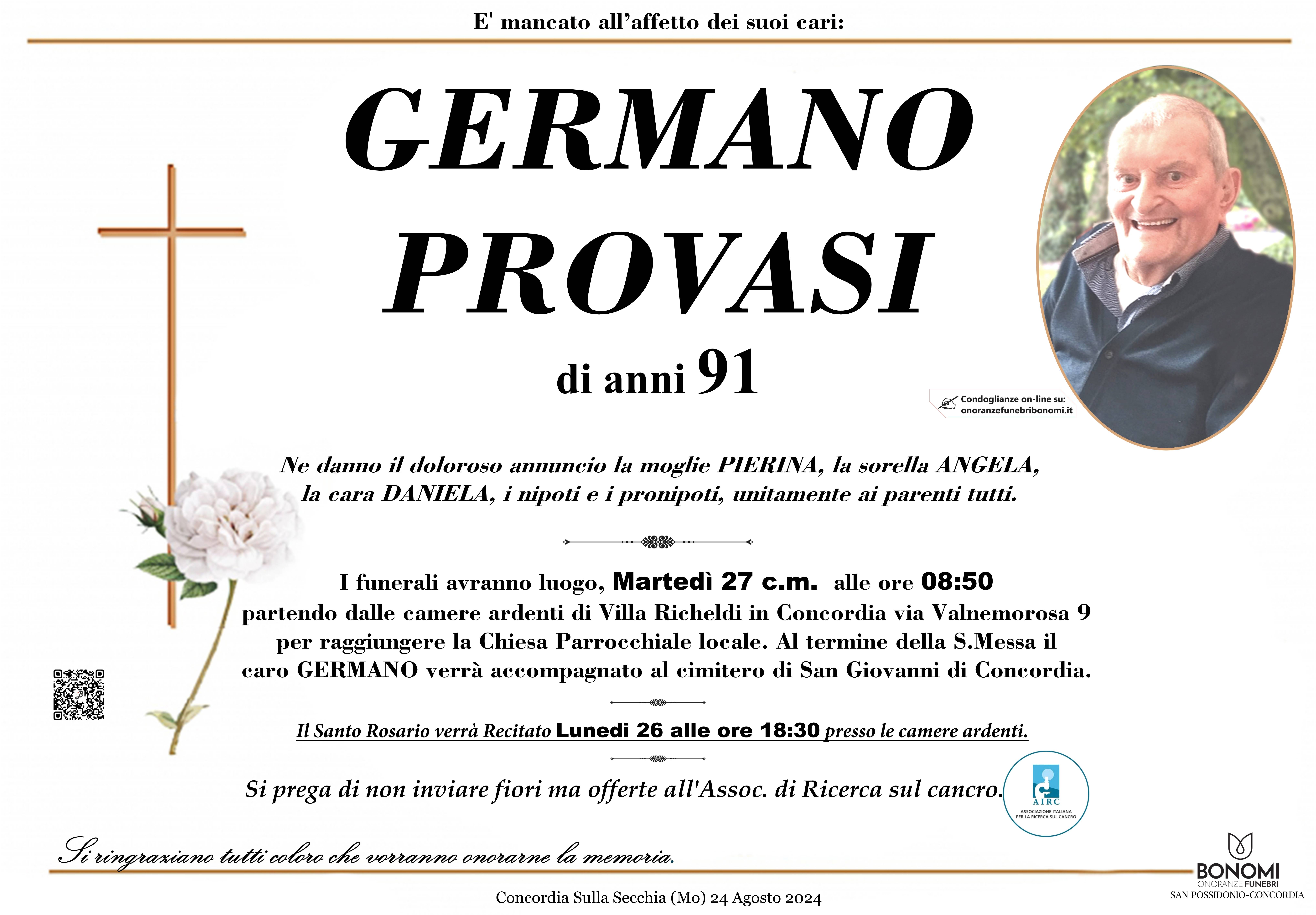 GERMANO PROVASI