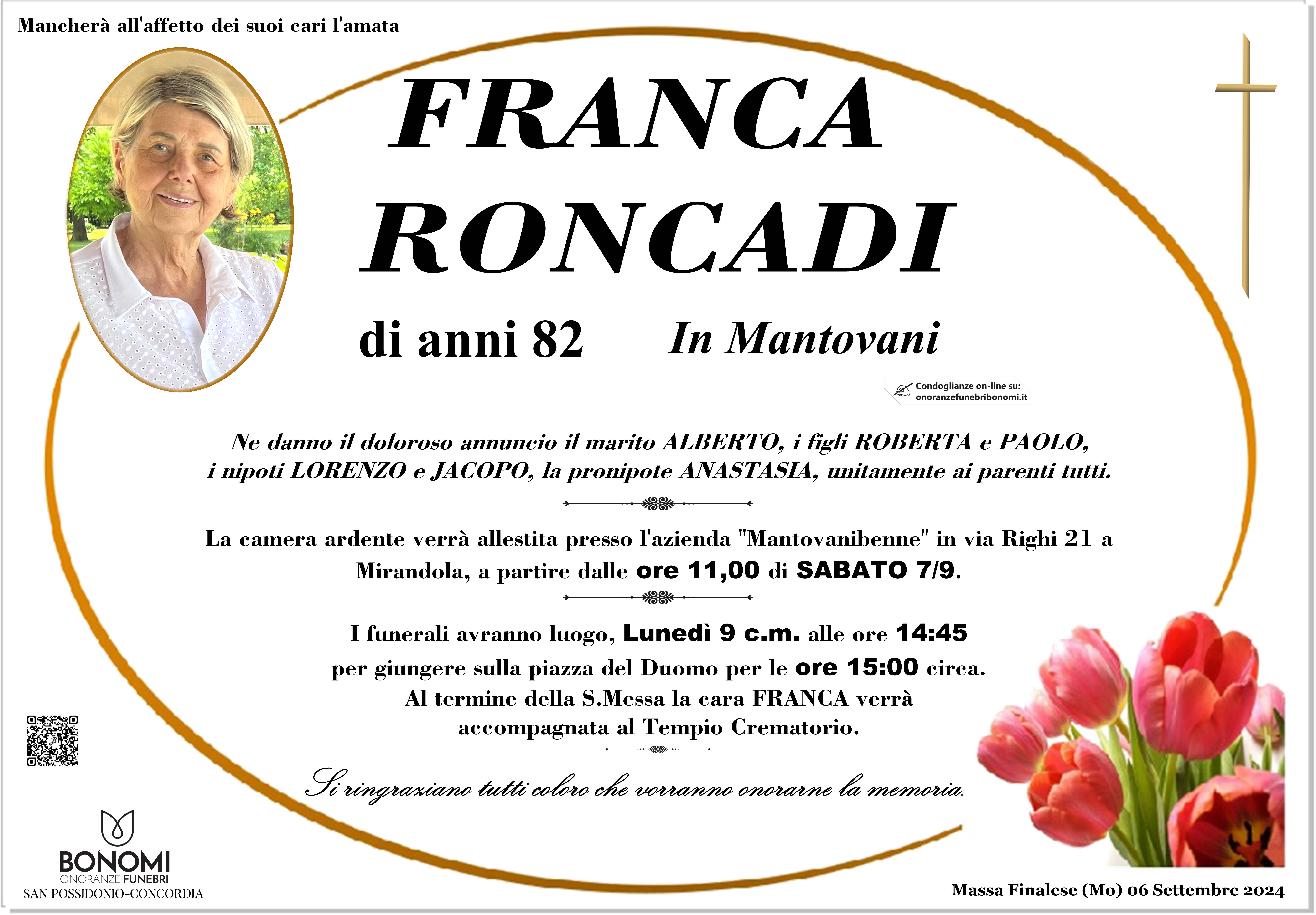 FRANCA RONCADI