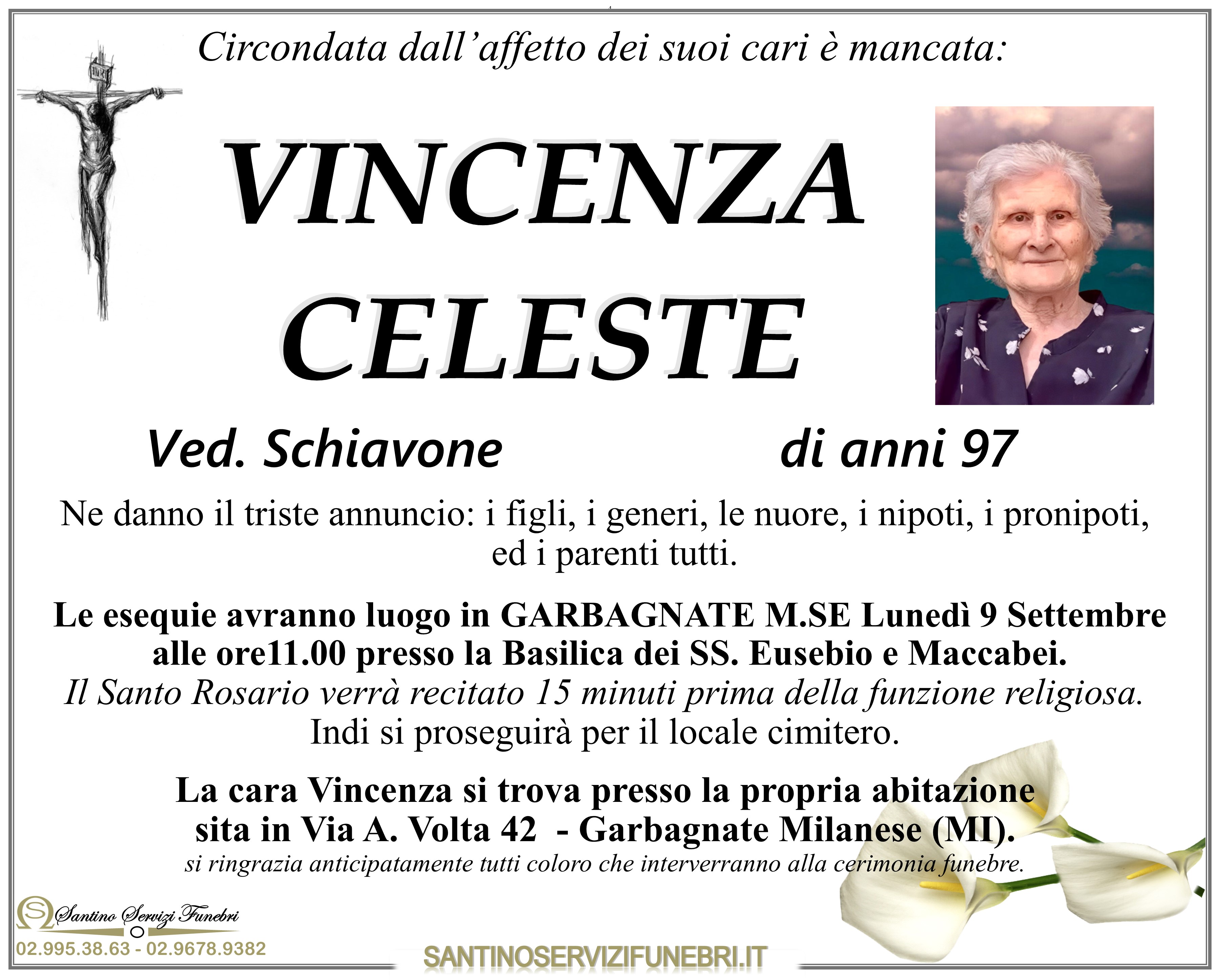 VINCENZA CELESTE