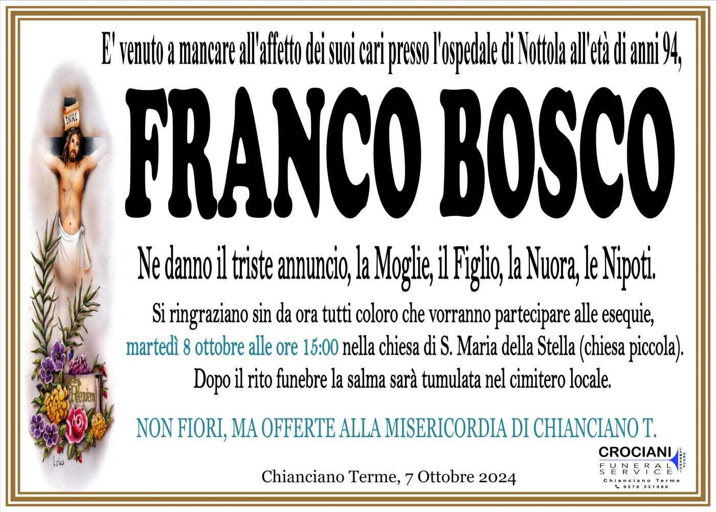 FRANCO BOSCO