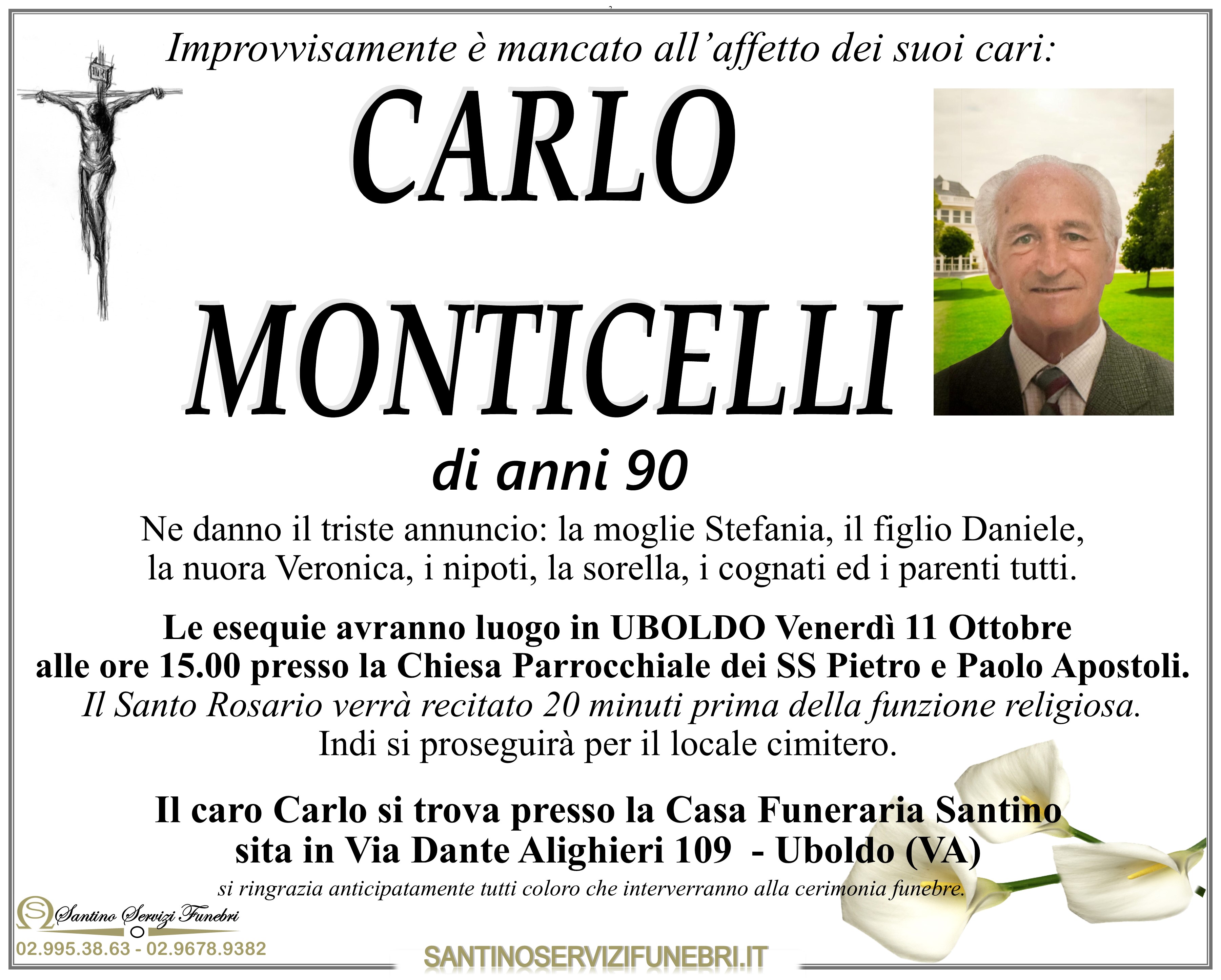 CARLO MONTICELLI