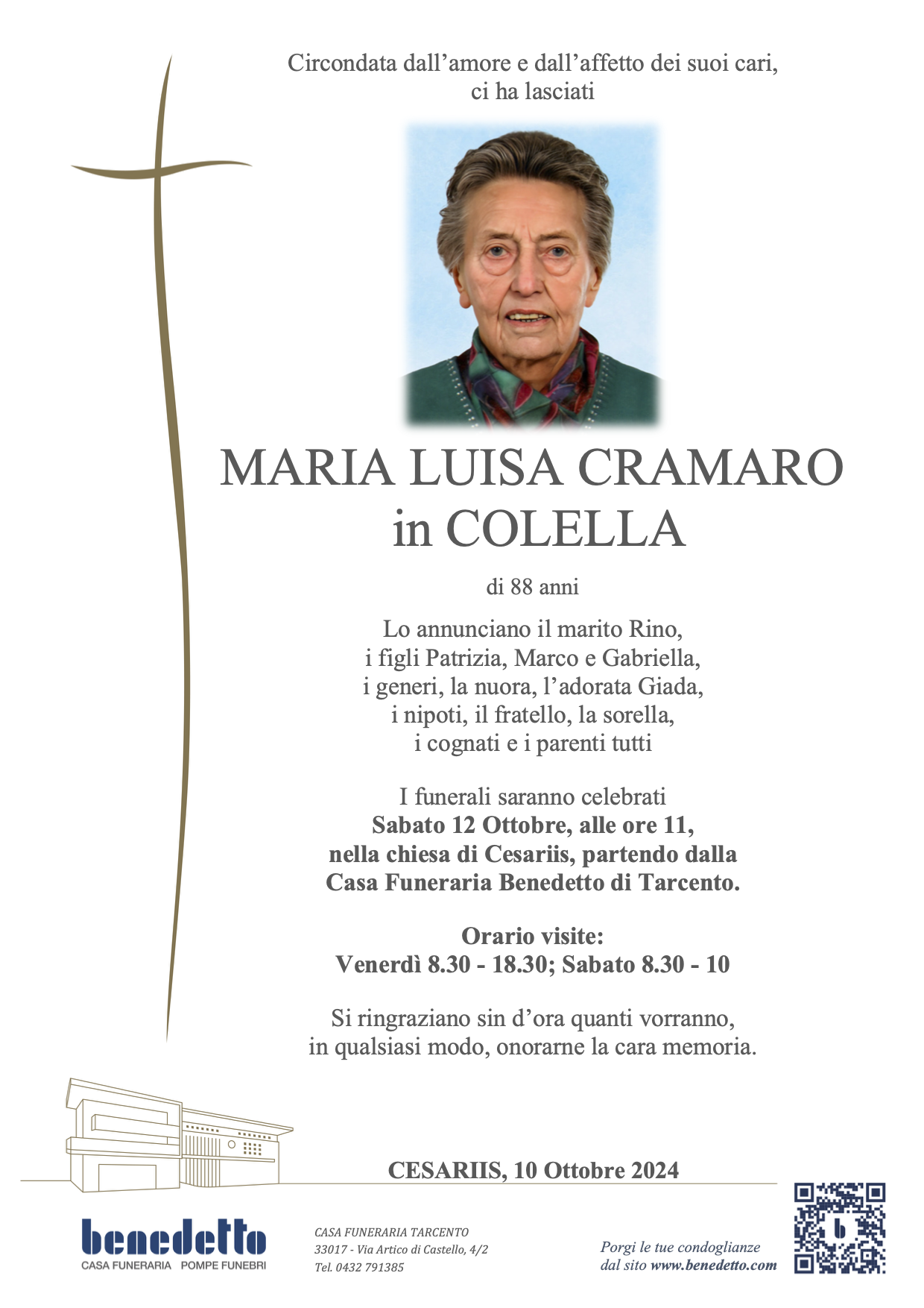 MARIA LUISA CRAMARO
