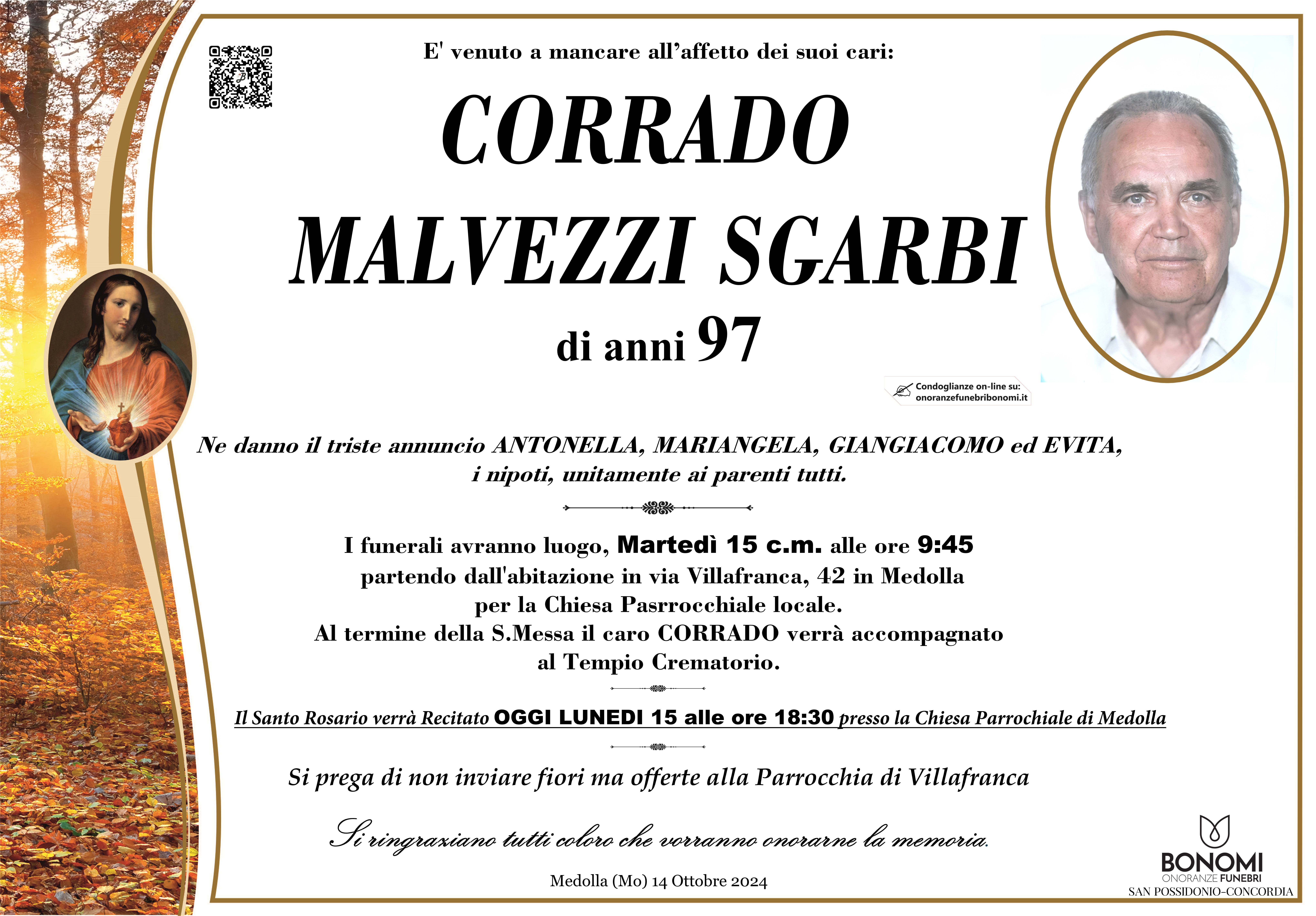 CORRADO MALVEZZI SGARBI