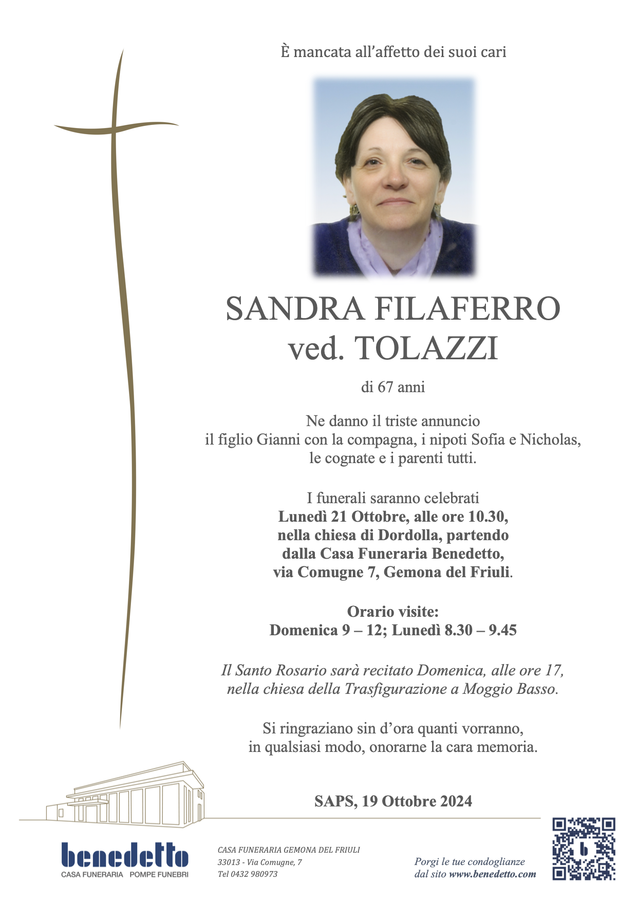 SANDRA FILAFERRO