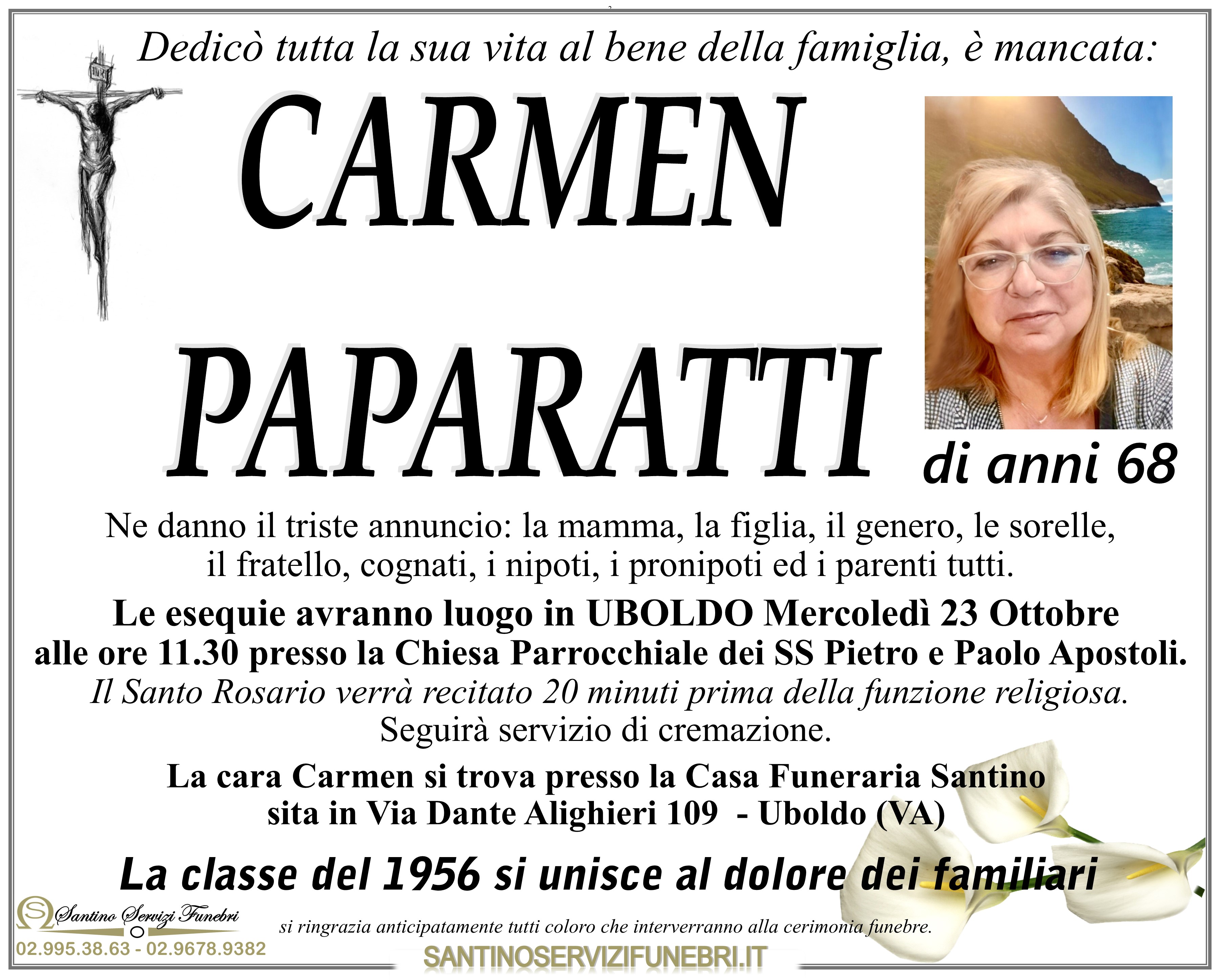CARMEN PAPARATTI