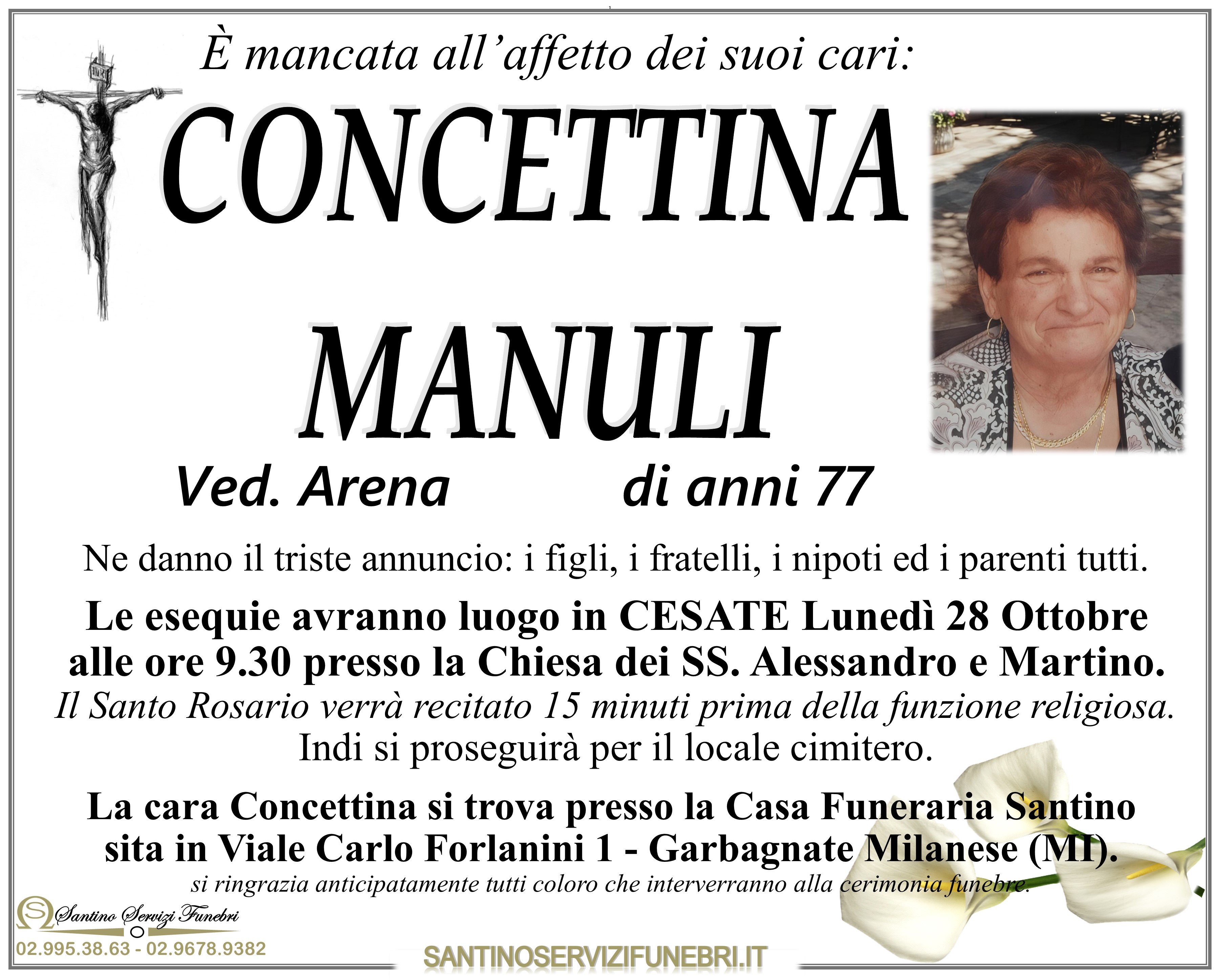 CONCETTINA MANULI