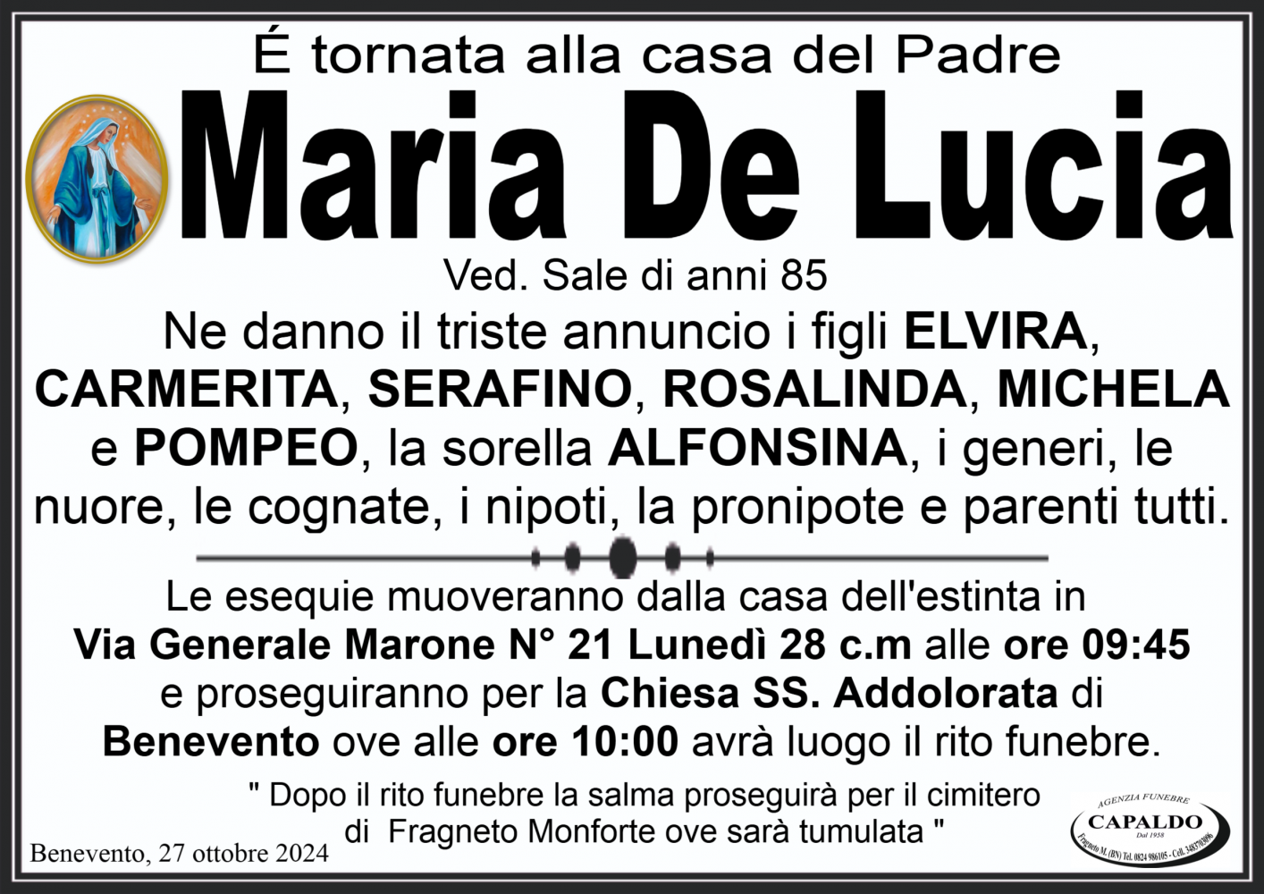 Maria De Lucia