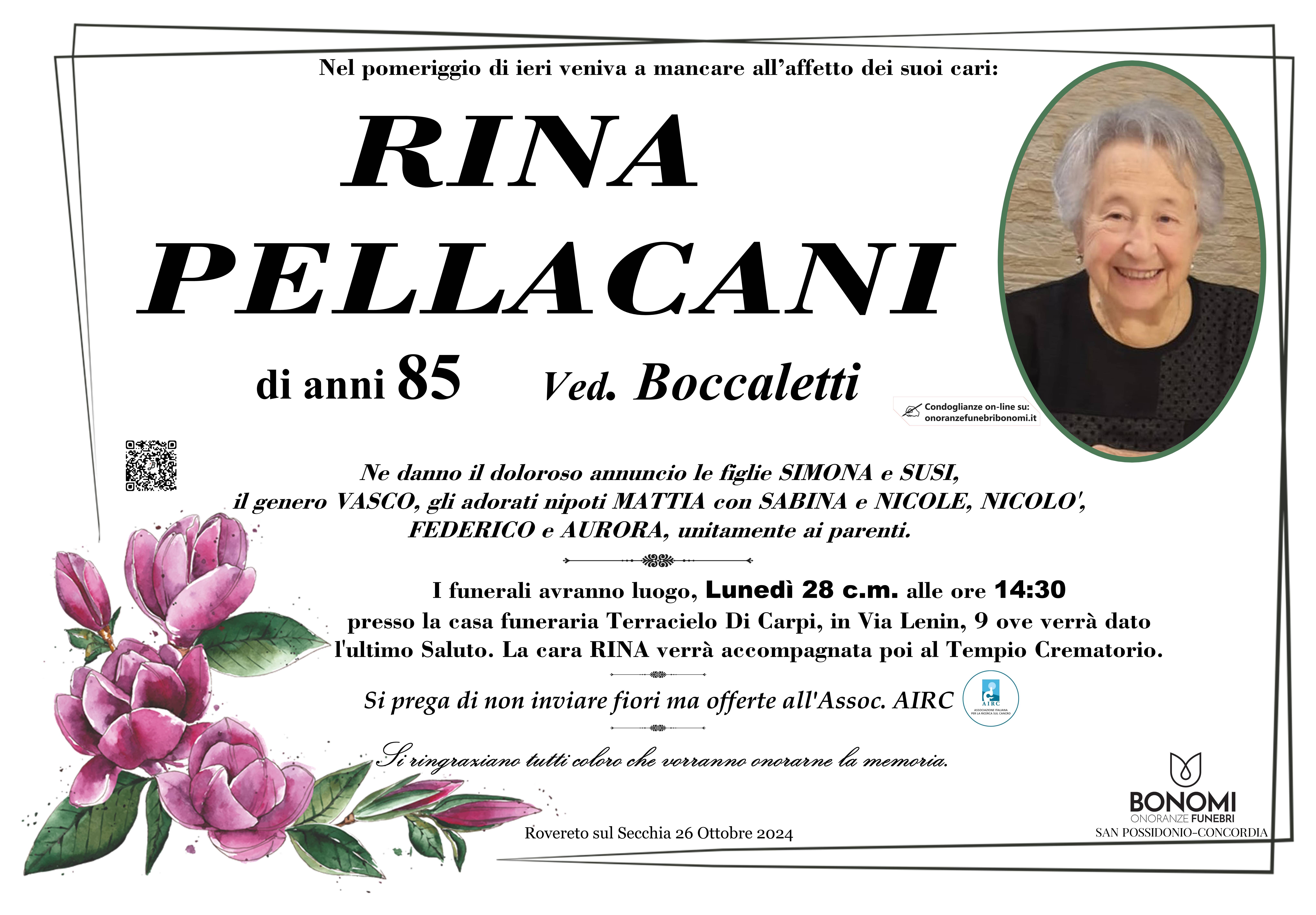 RINA PELLACANI