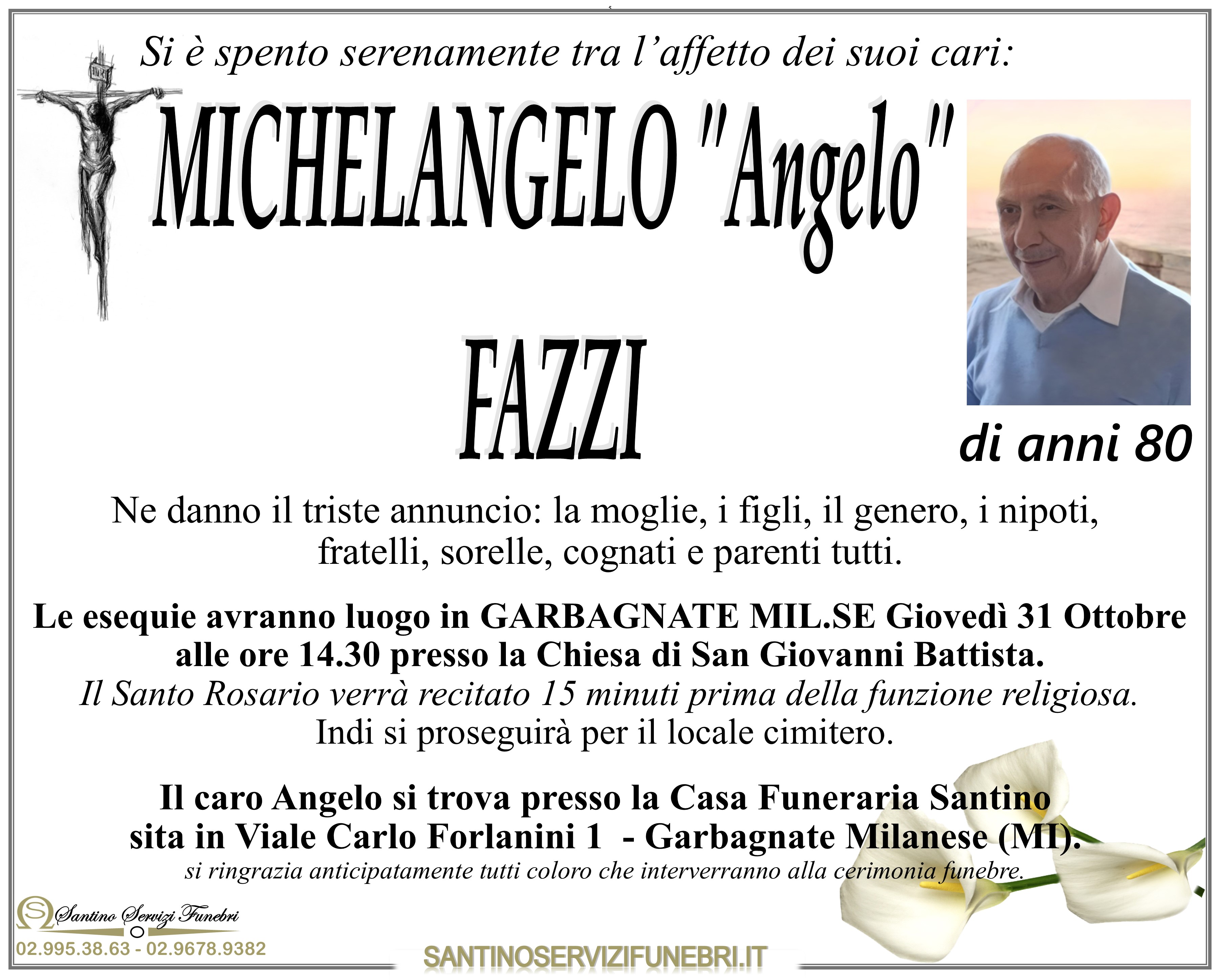 MICHELANGELO "Angelo" FAZZI