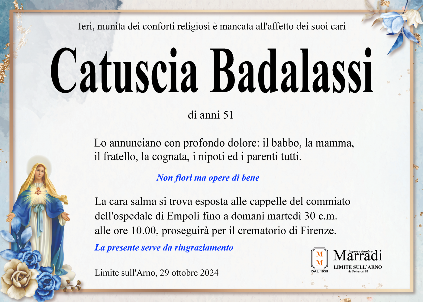 Catuscia Badalassi