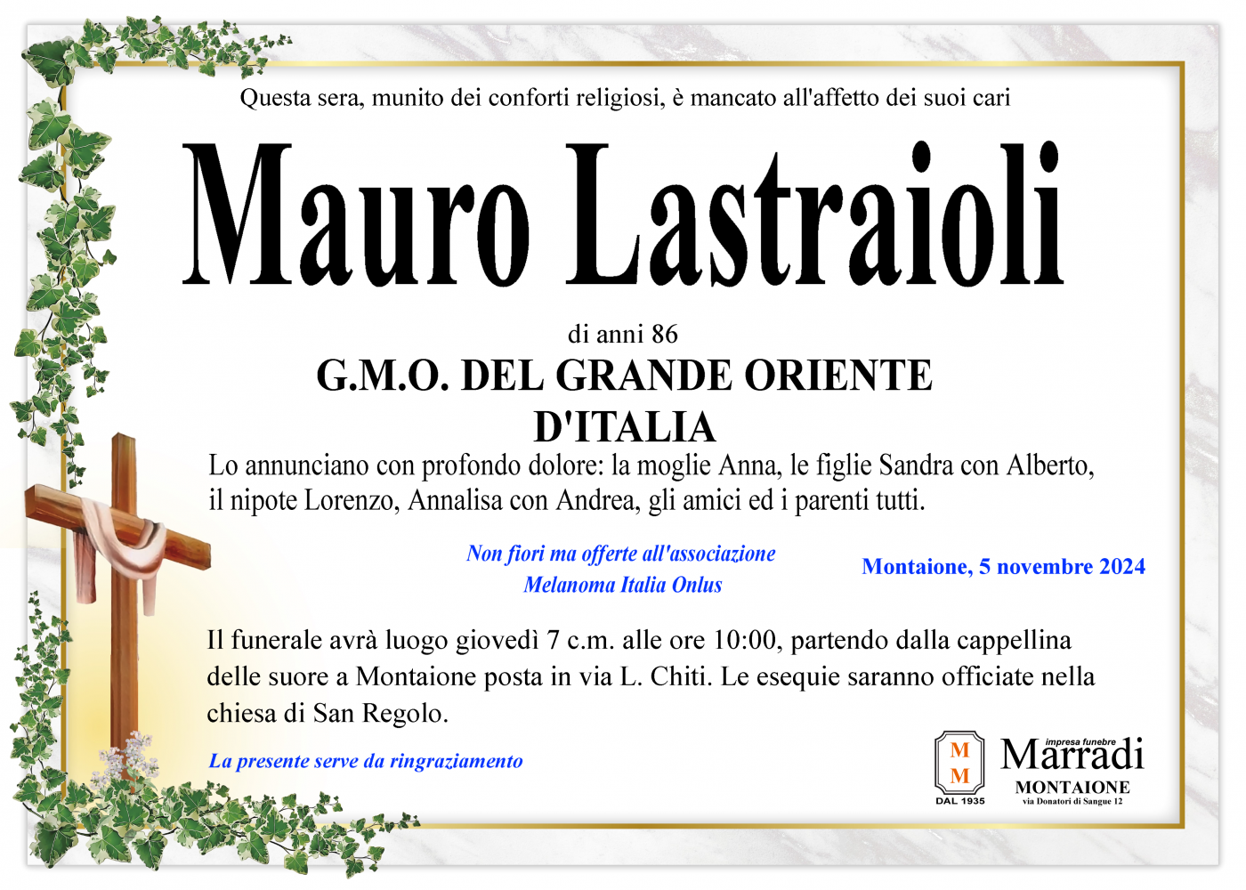 Mauro Lastraioli