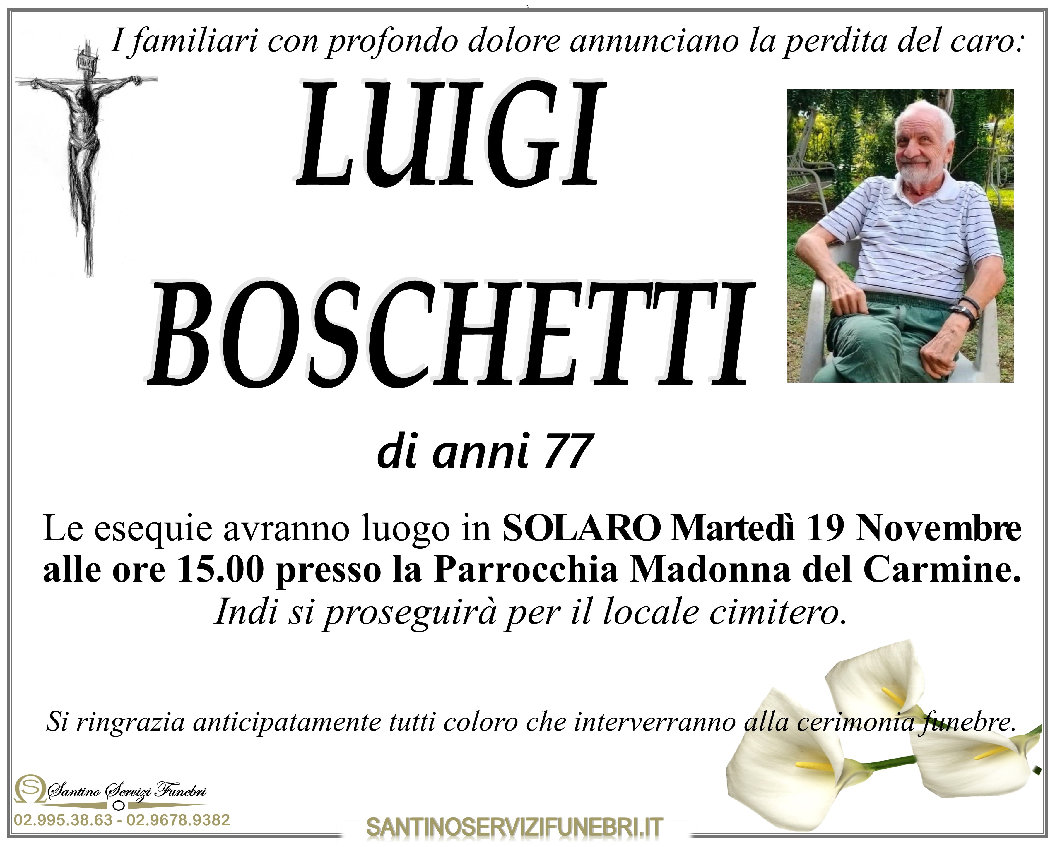 LUIGI BOSCHETTI