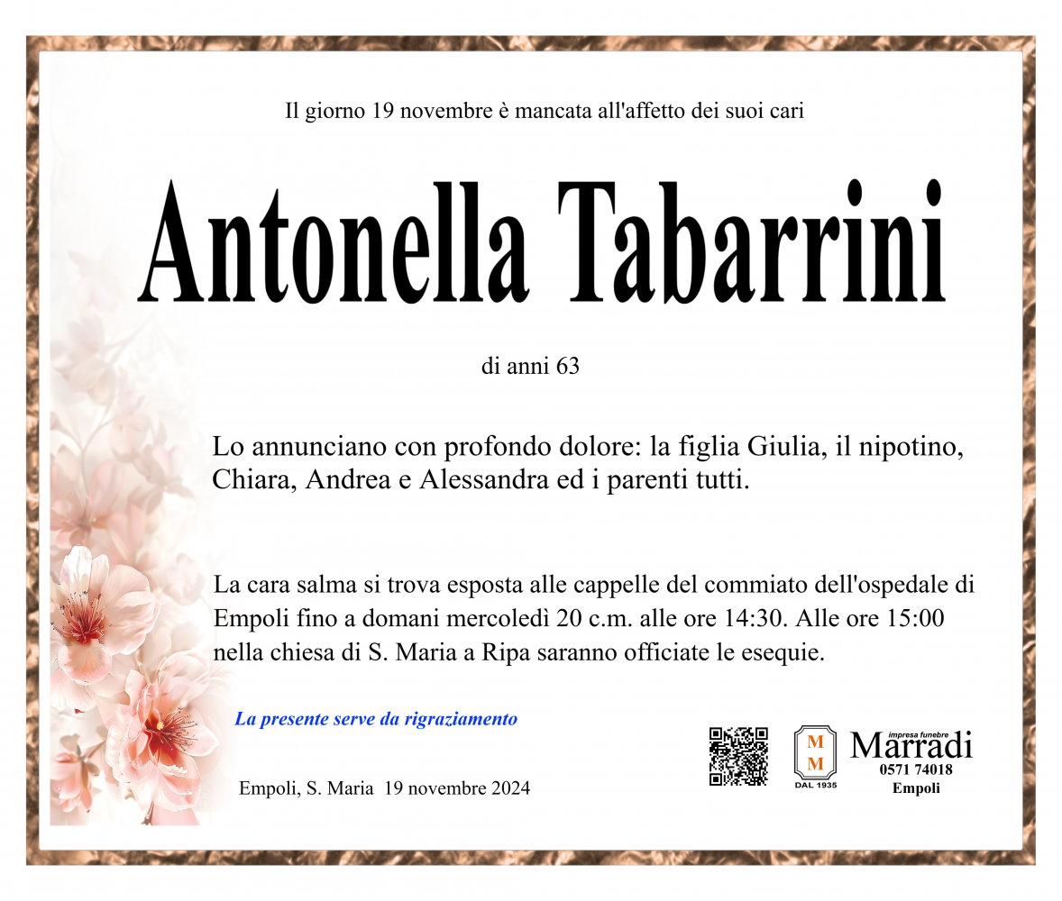 Antonella Tabarrini