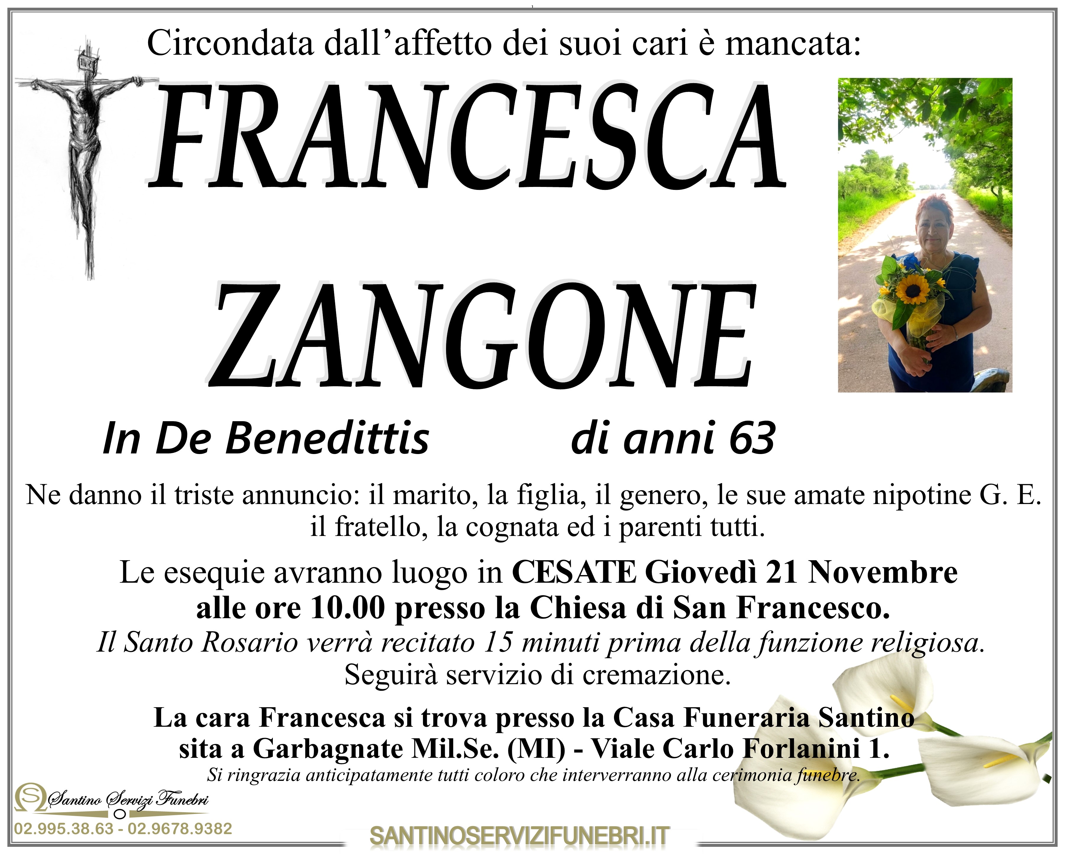 FRANCESCA ZANGONE