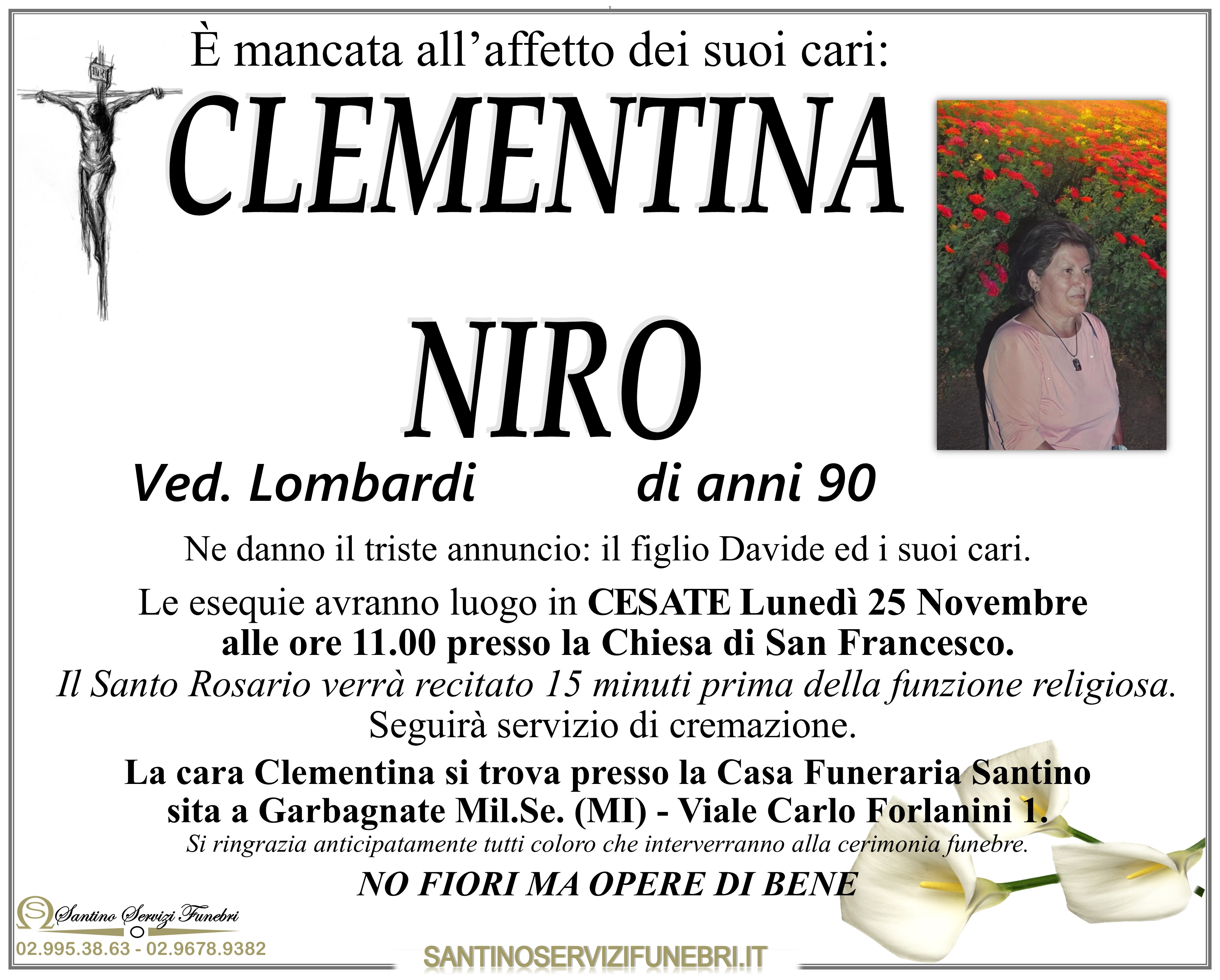 CLEMENTINA NIRO