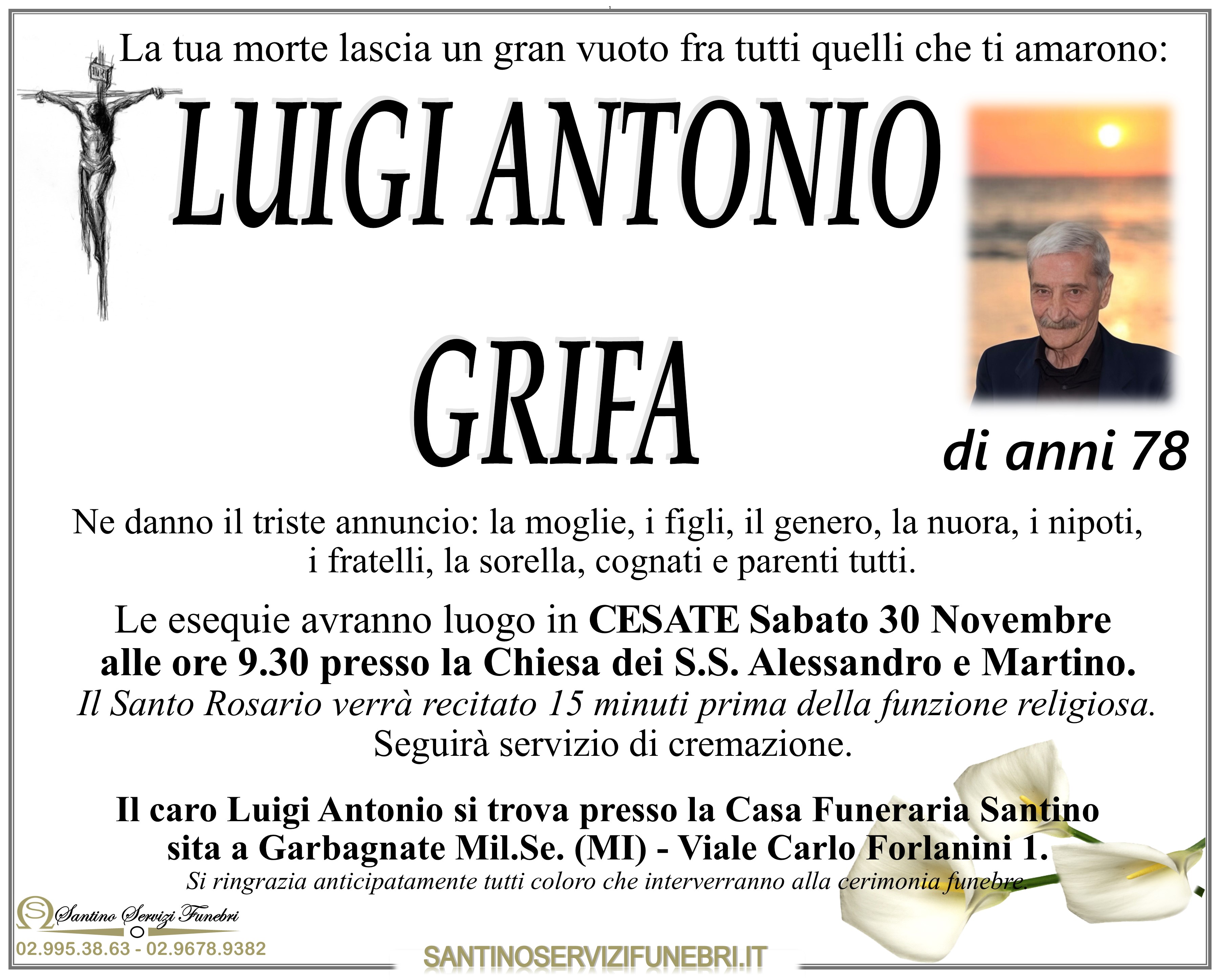 LUIGI ANTONIO GRIFA