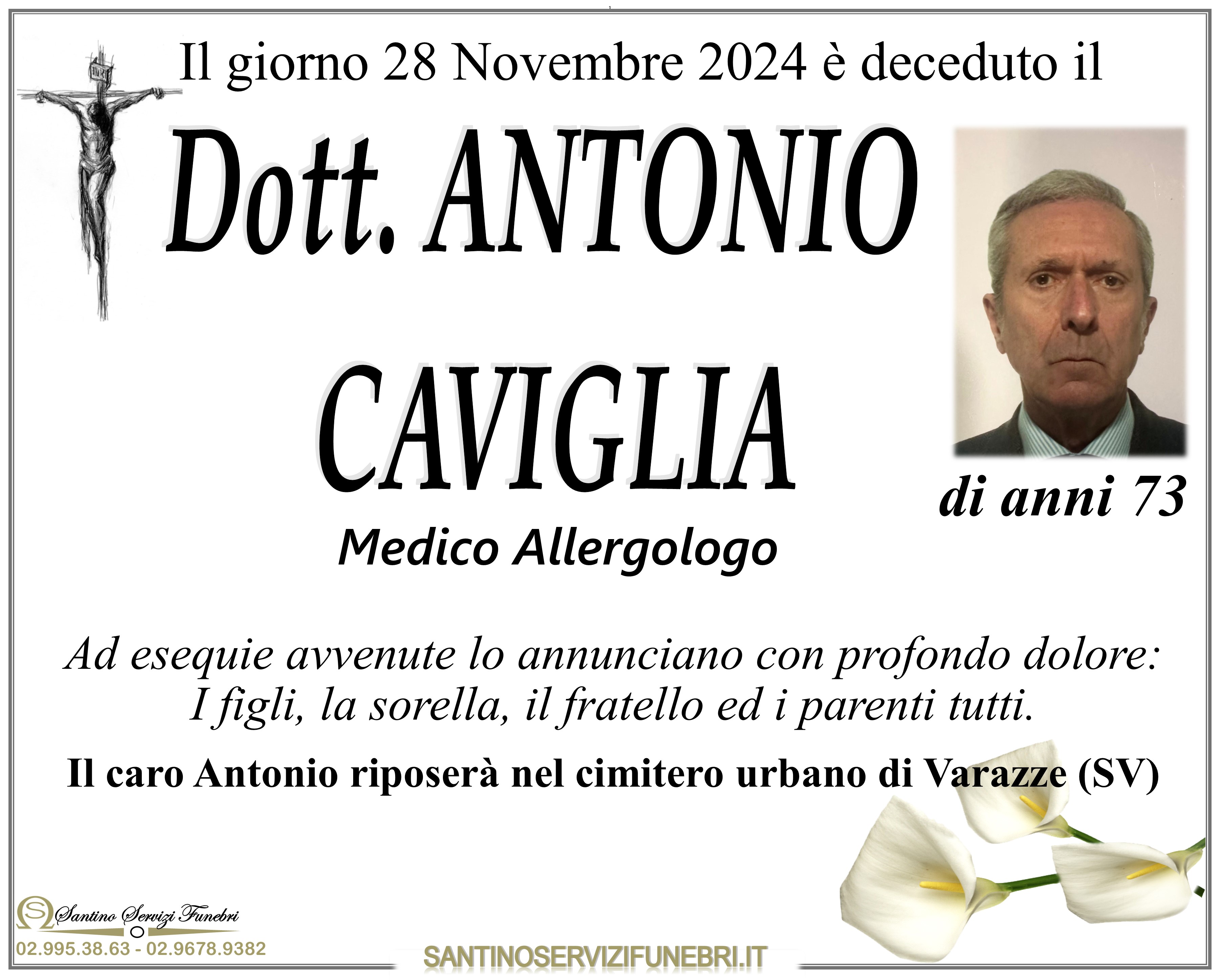 Dott. ANTONIO CAVIGLIA