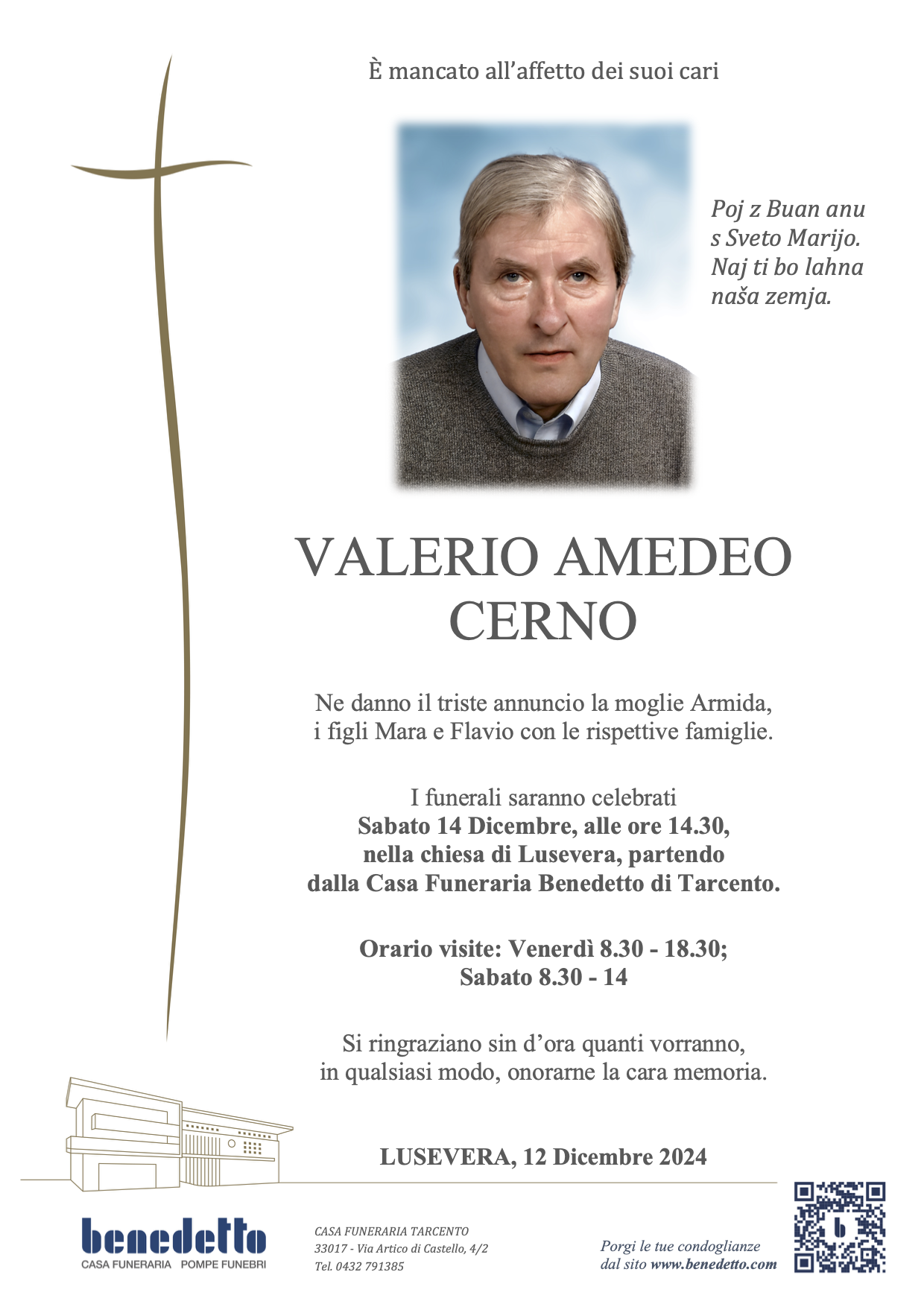 VALERIO AMEDEO CERNO