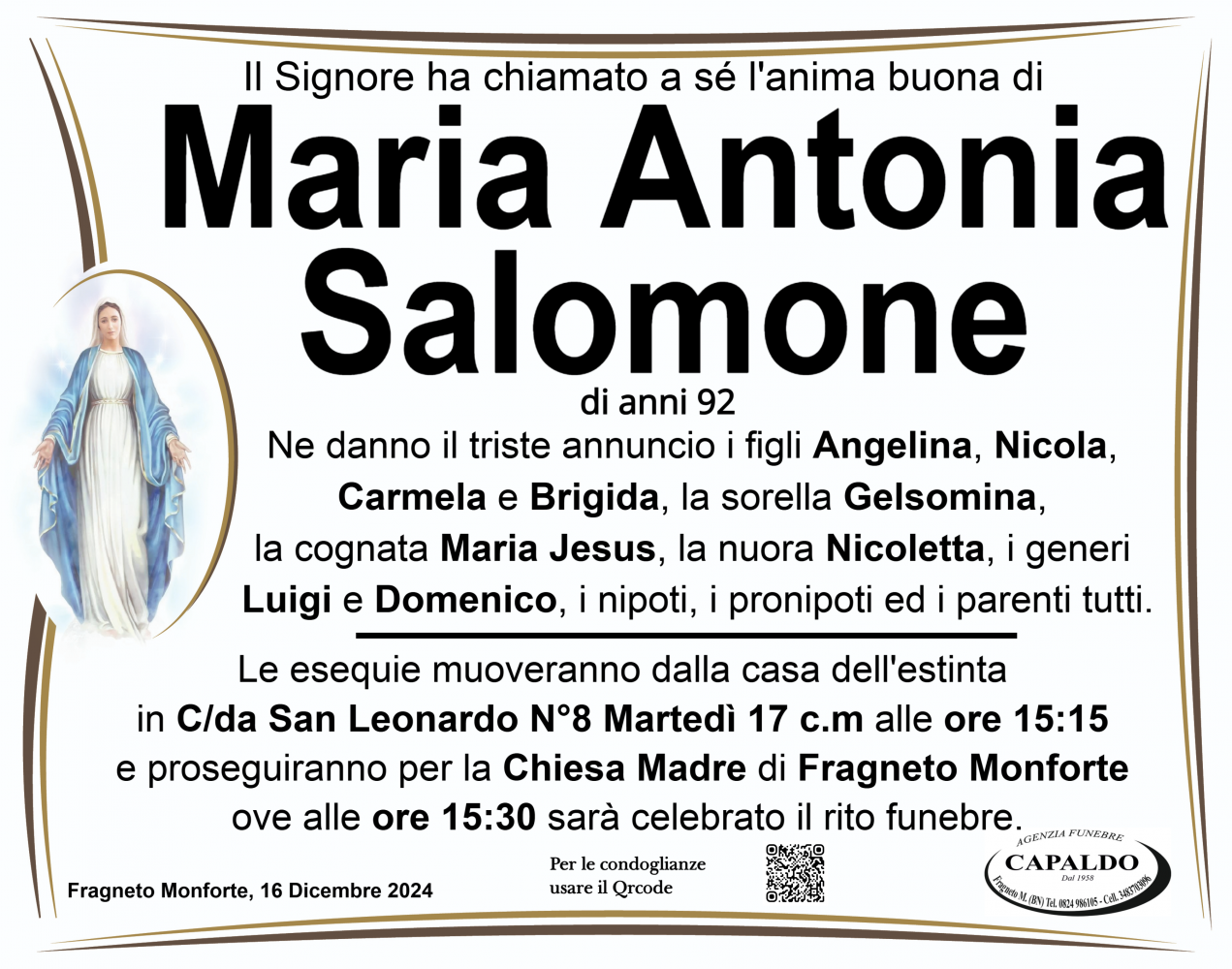 Maria Antonia Salomone