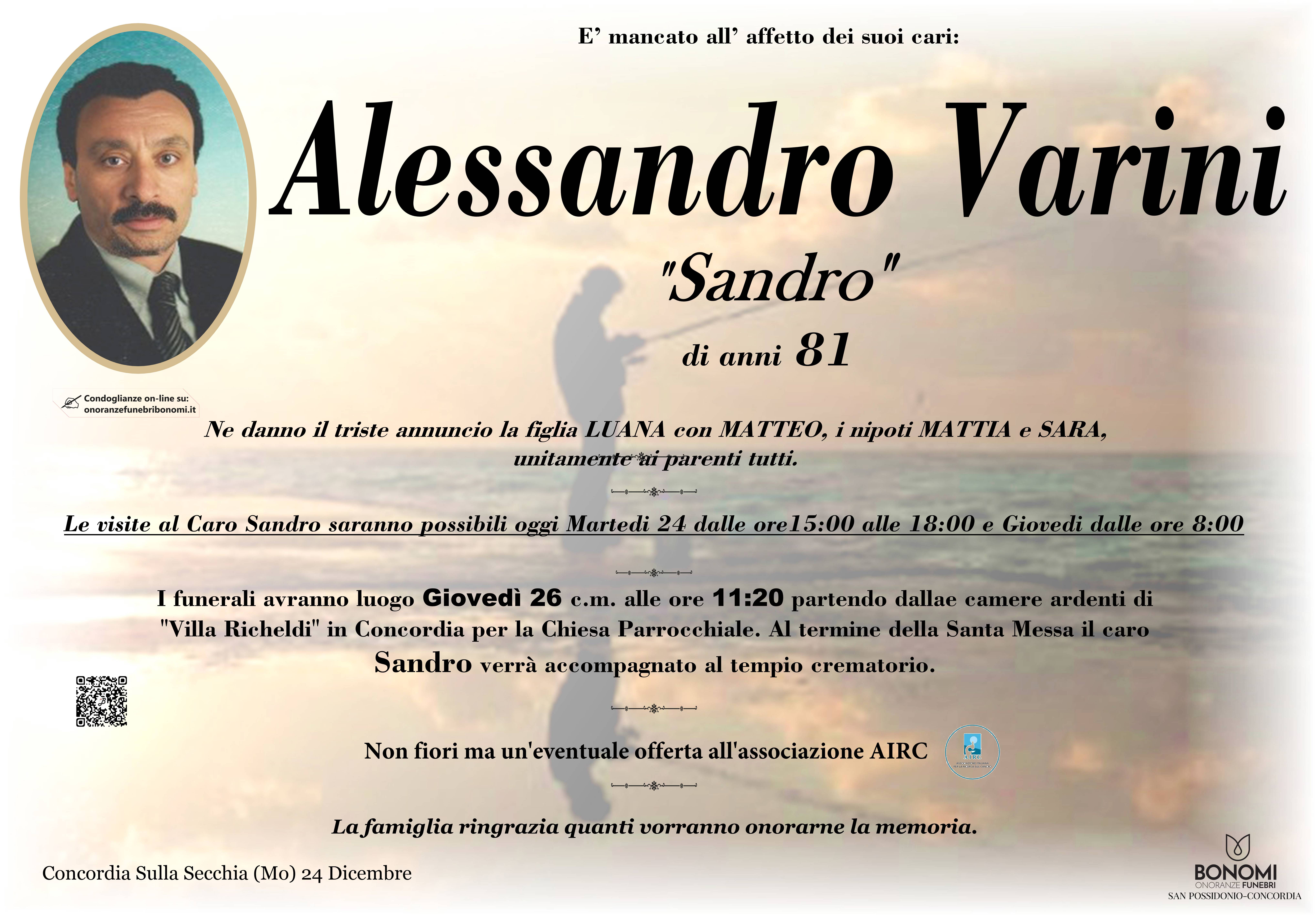 ALESSANDRO VARINI